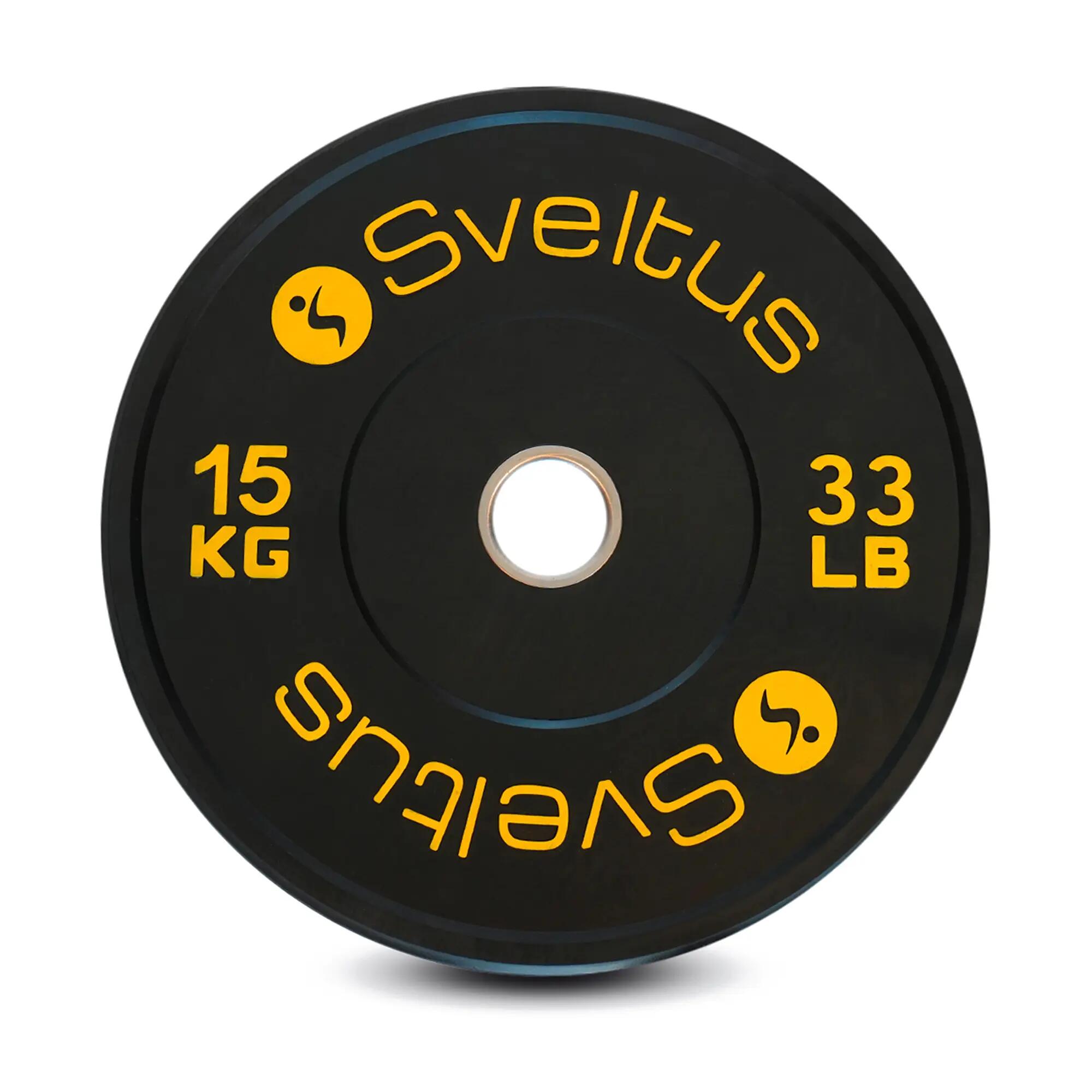 Disco olímpico de carga Sveltus Training Olympic Disc 15 3/3