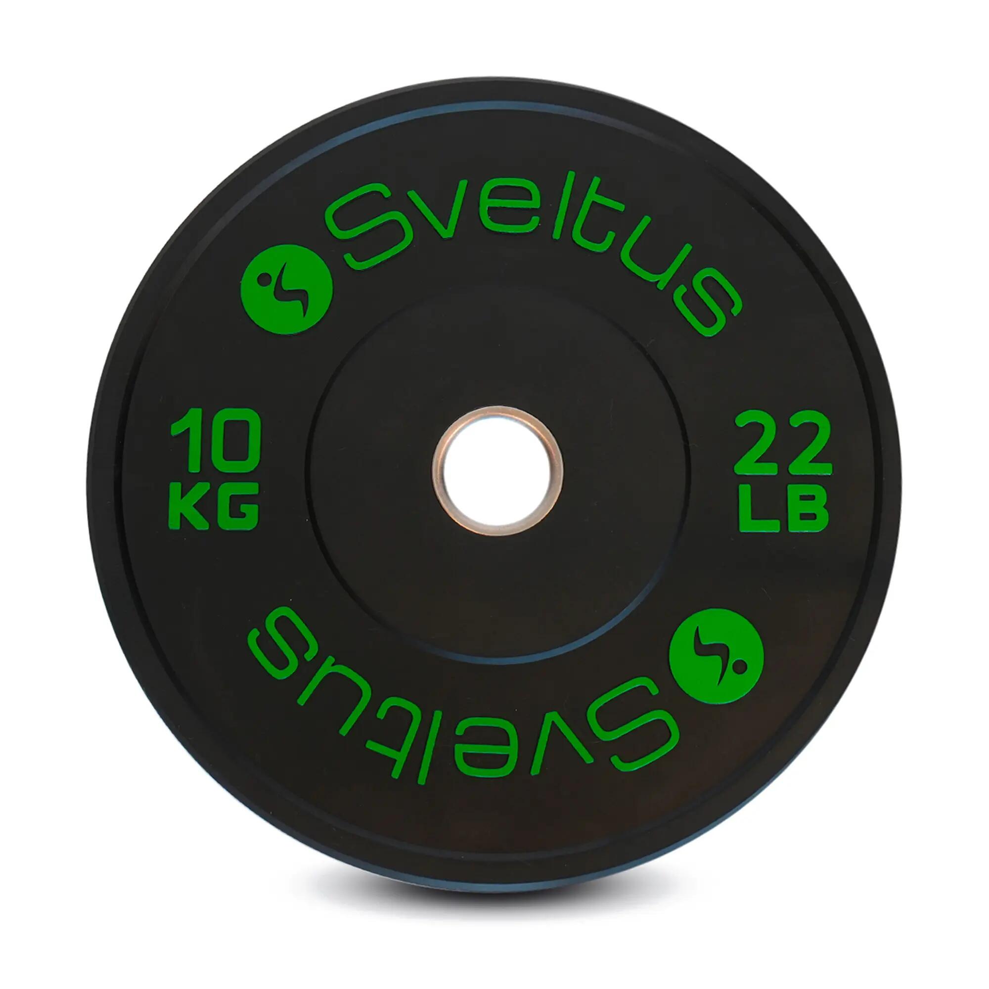 Disco olimpico da 10 kg Sveltus Training 3/3
