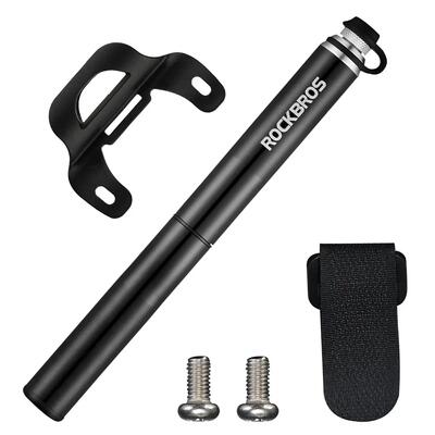 Fietspomp met manometer 160 psi