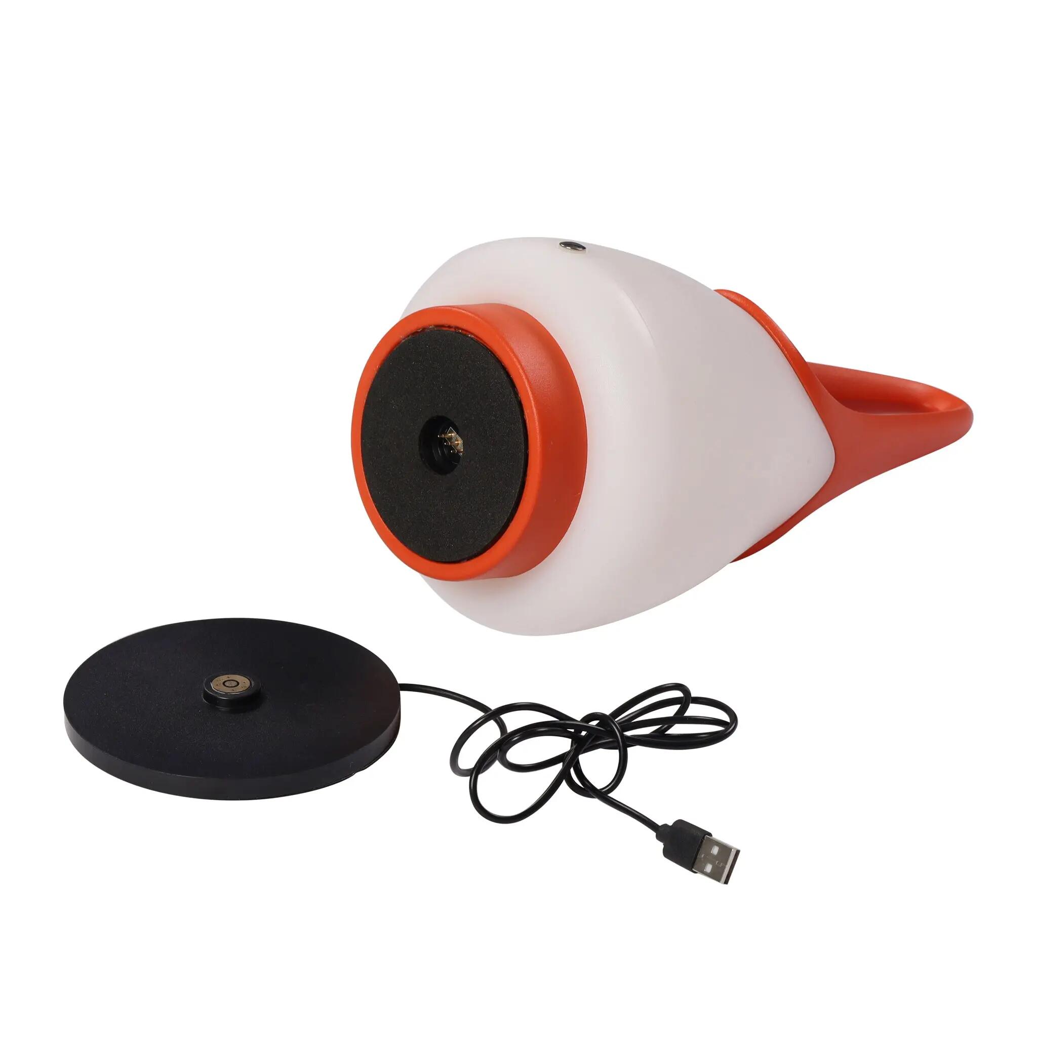 Design Tafellamp dimbaar oplaadbaar Oranje - Human Comfort Aiglun 5/6