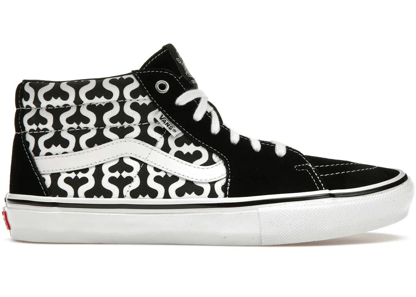 Scarpe - Skate - Uomo - Mid scamosciato monogramma - Nero 2/2