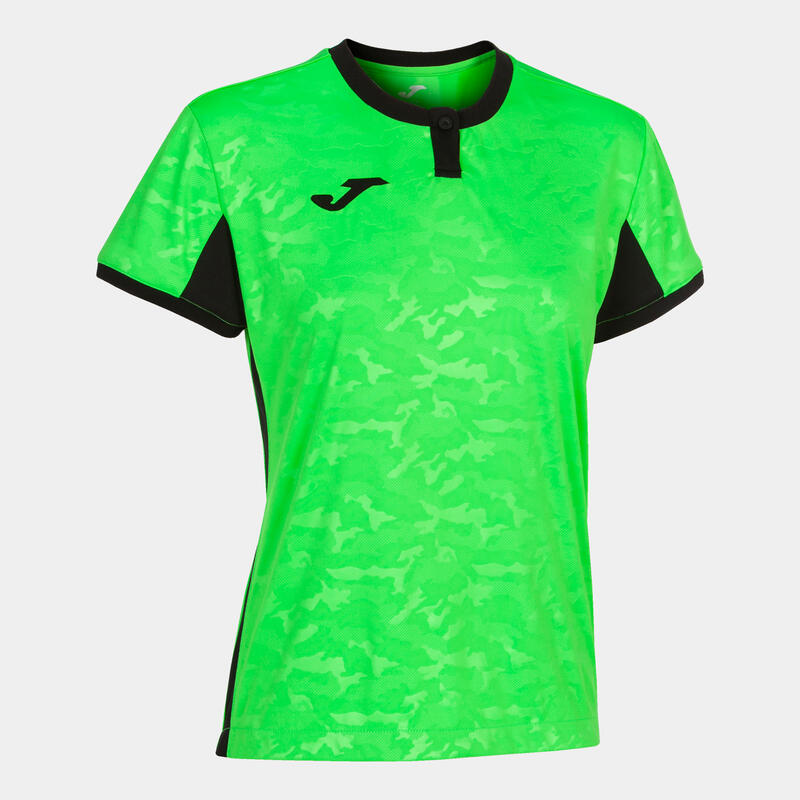 Maillot manches courtes Fille Joma Toletum ii vert fluo noir