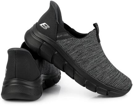 Męskie buty sportowe sneakersy wsuwane slip-ins SKECHERS BOBS B FLEX