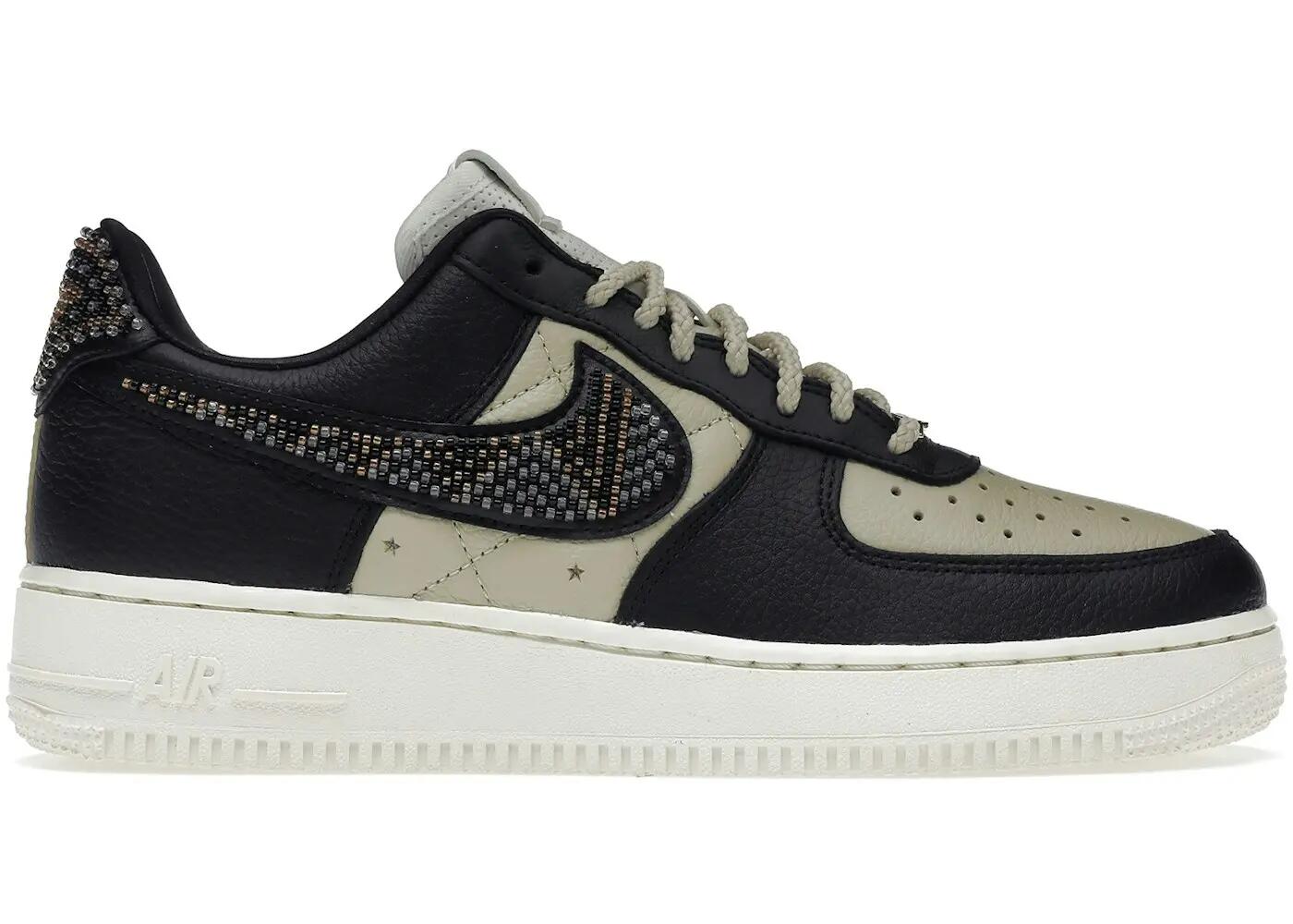 Chaussures - Marche - Femme - Cuir matelassé - Air Force 1 2/3