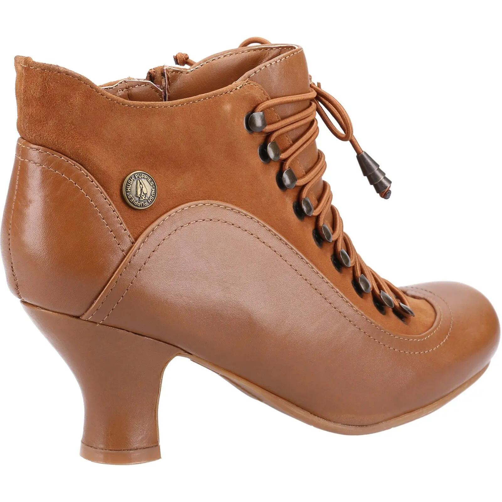 Stiefeletten "Vivianna", Leder Damen Braun 3/6