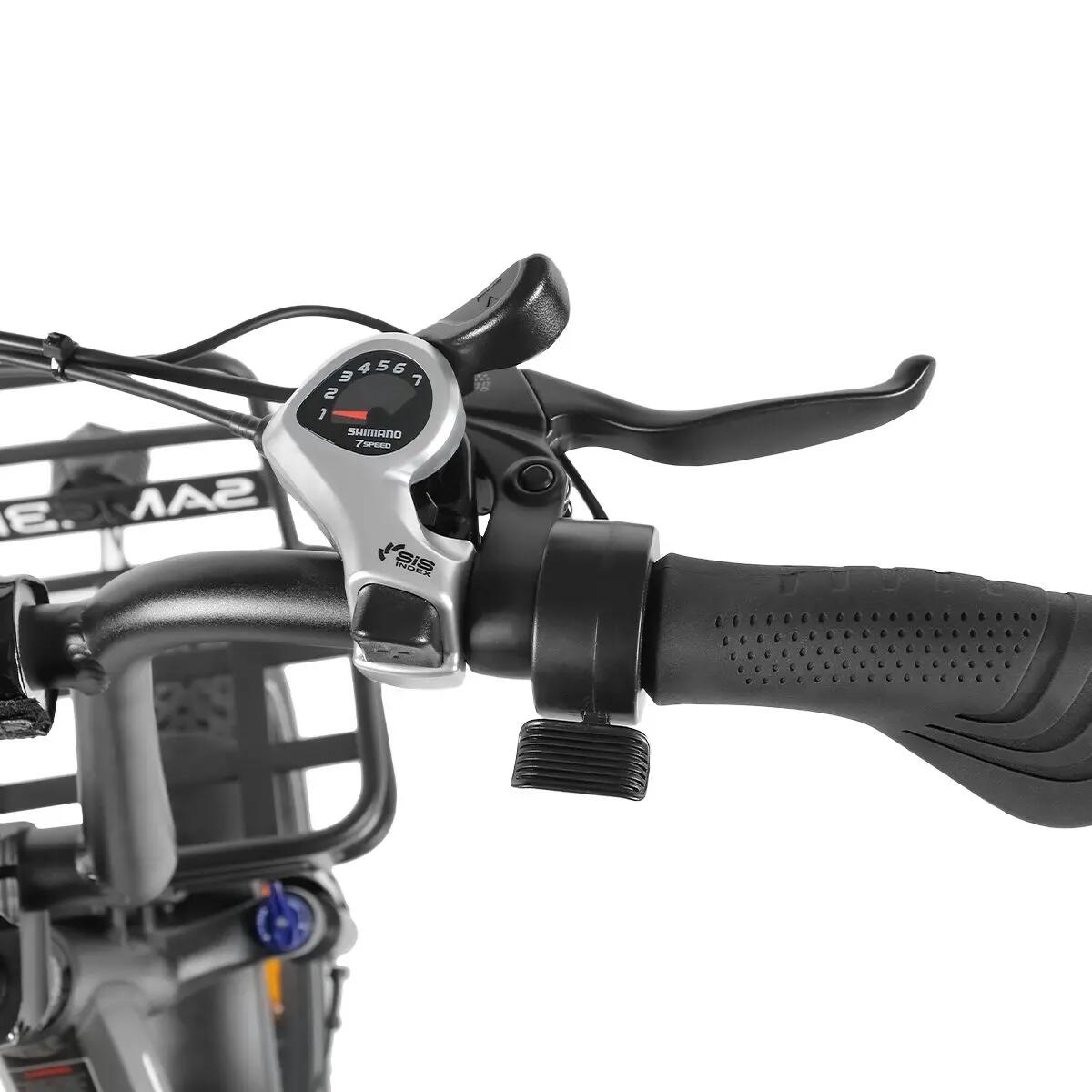 Bicicleta elétrica dobrável SAMEBIKE C05 Pro de 20 polegadas,bateria de 36V 13Ah 6/6