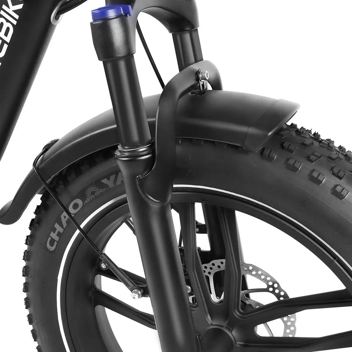 Bicicleta elétrica dobrável SAMEBIKE C05 Pro de 20 polegadas,bateria de 36V 13Ah 3/6