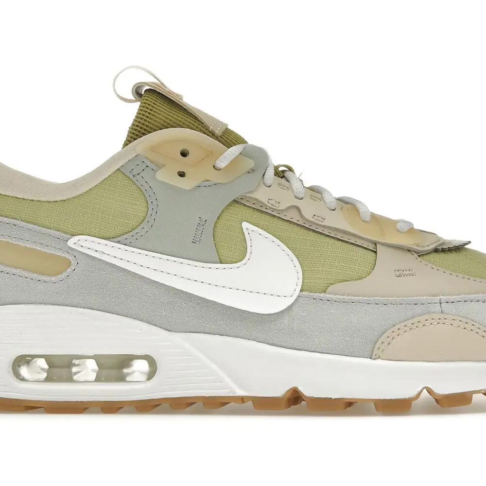 Nike Air Max 90 Futura Buff Gold Light Green Women's