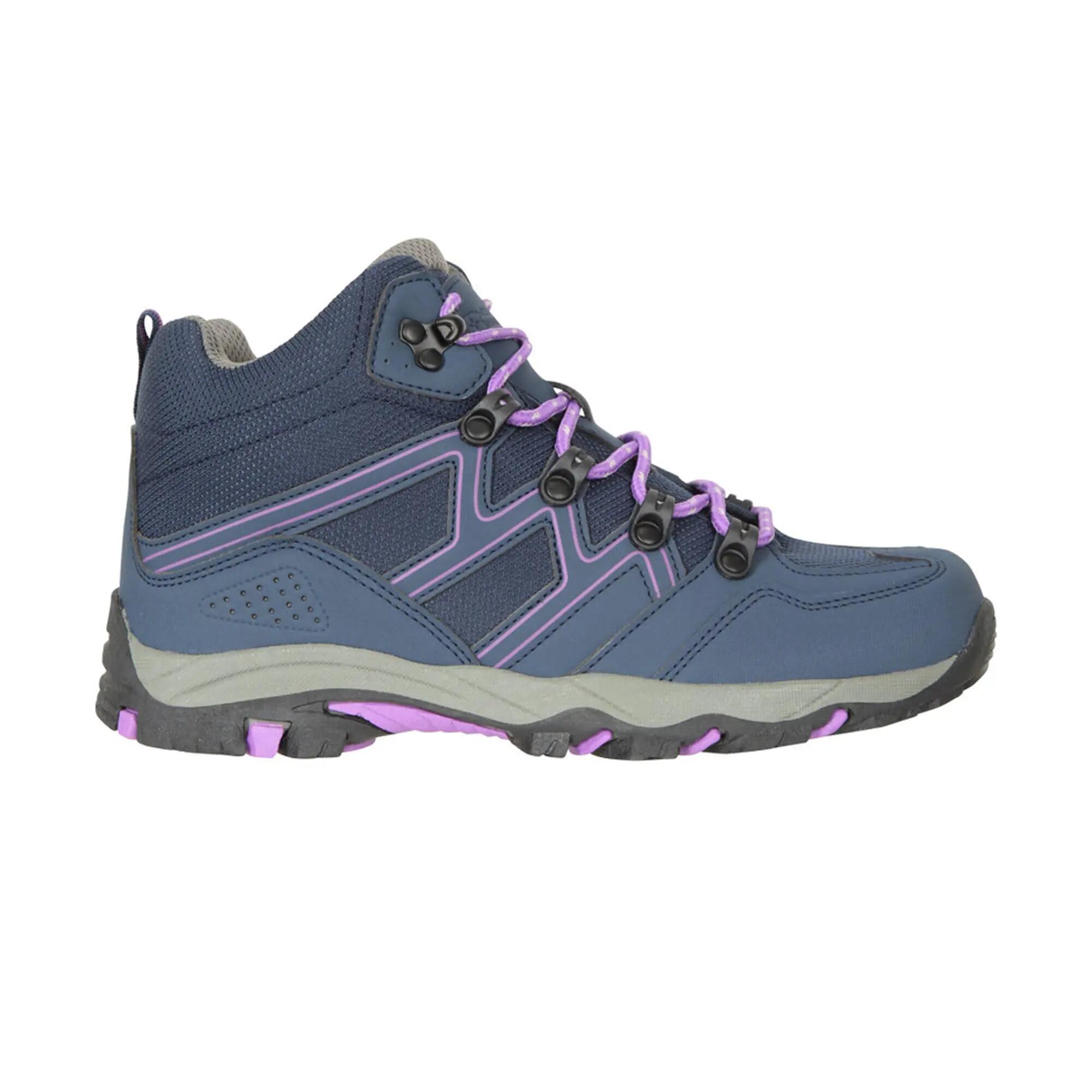 Wanderstiefel "Oscar" Kinder Dunkel-Lila 2/6