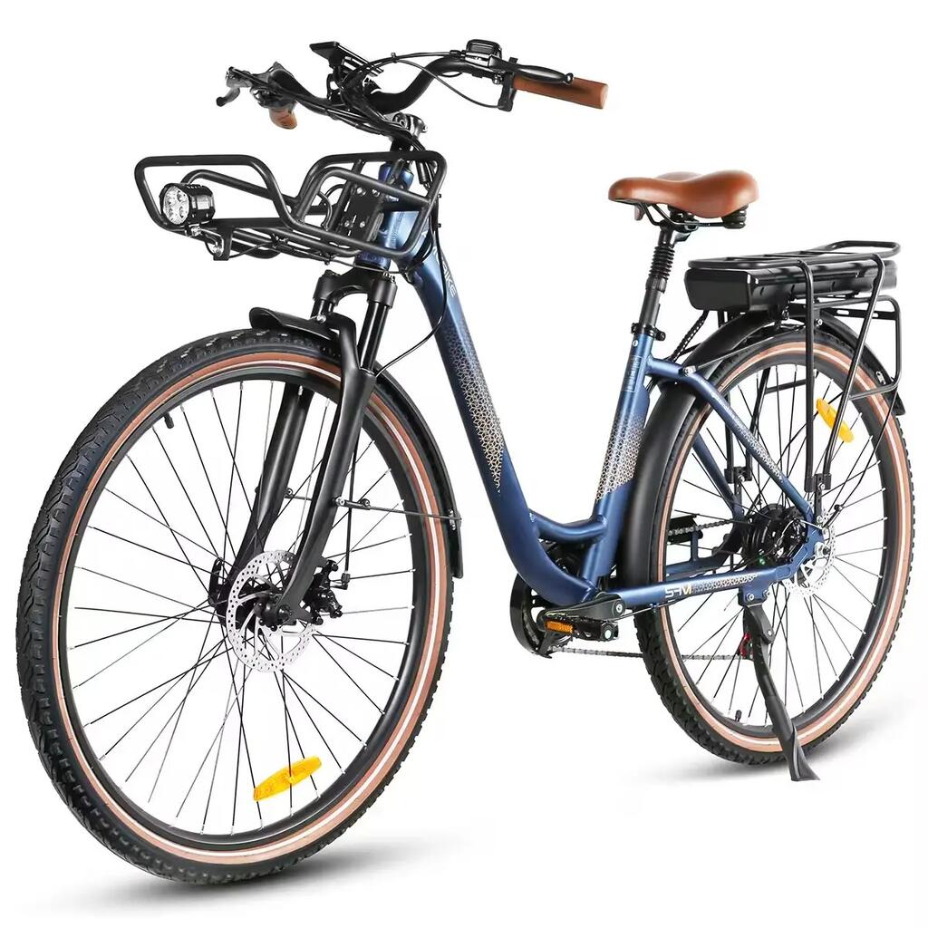 Електрически велосипед RS-A07 36V 13Ah Батерия Дамски City Shimano 7-скоростни