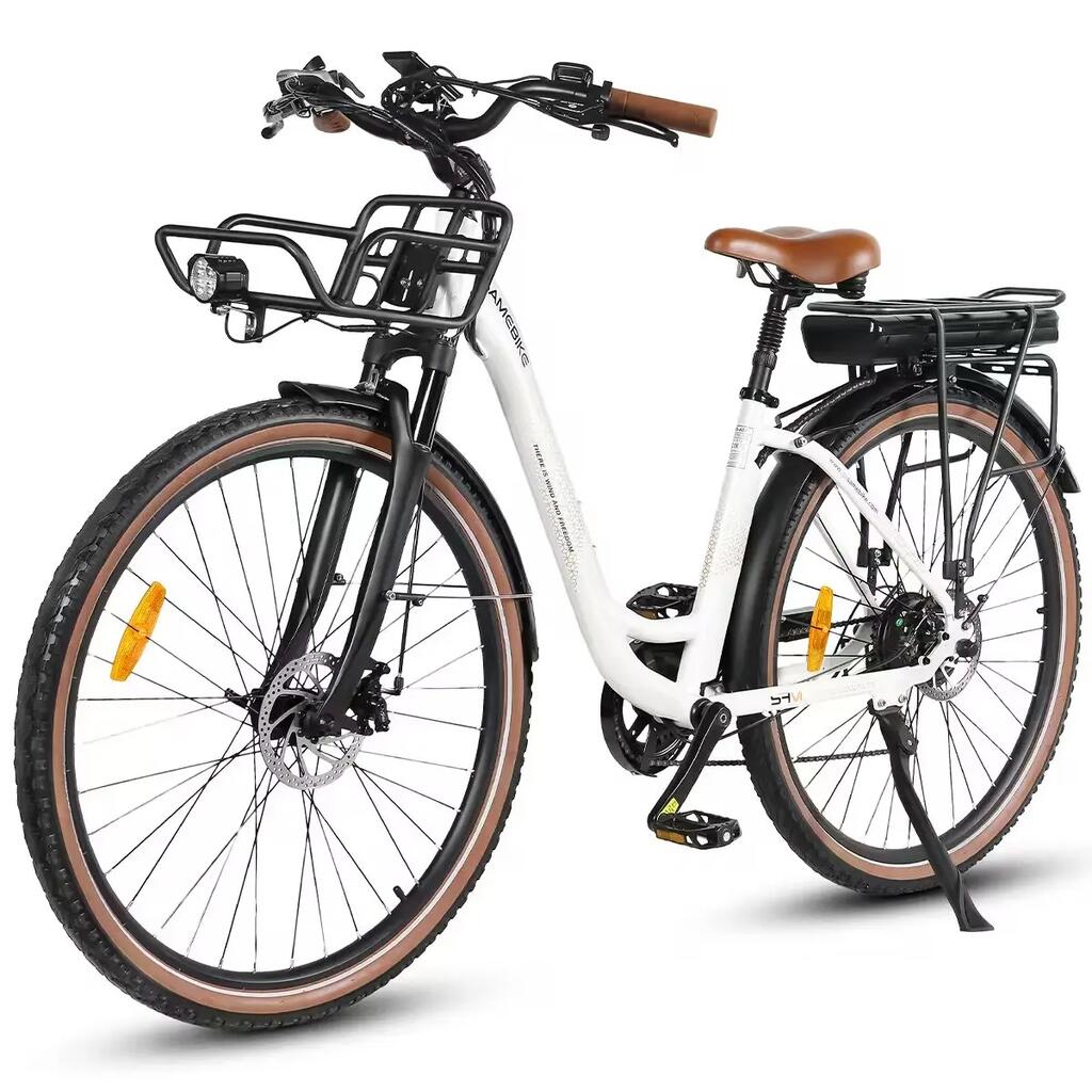 Електрически велосипед RS-A07 36V 13Ah Батерия Дамски City Shimano 7-скоростни