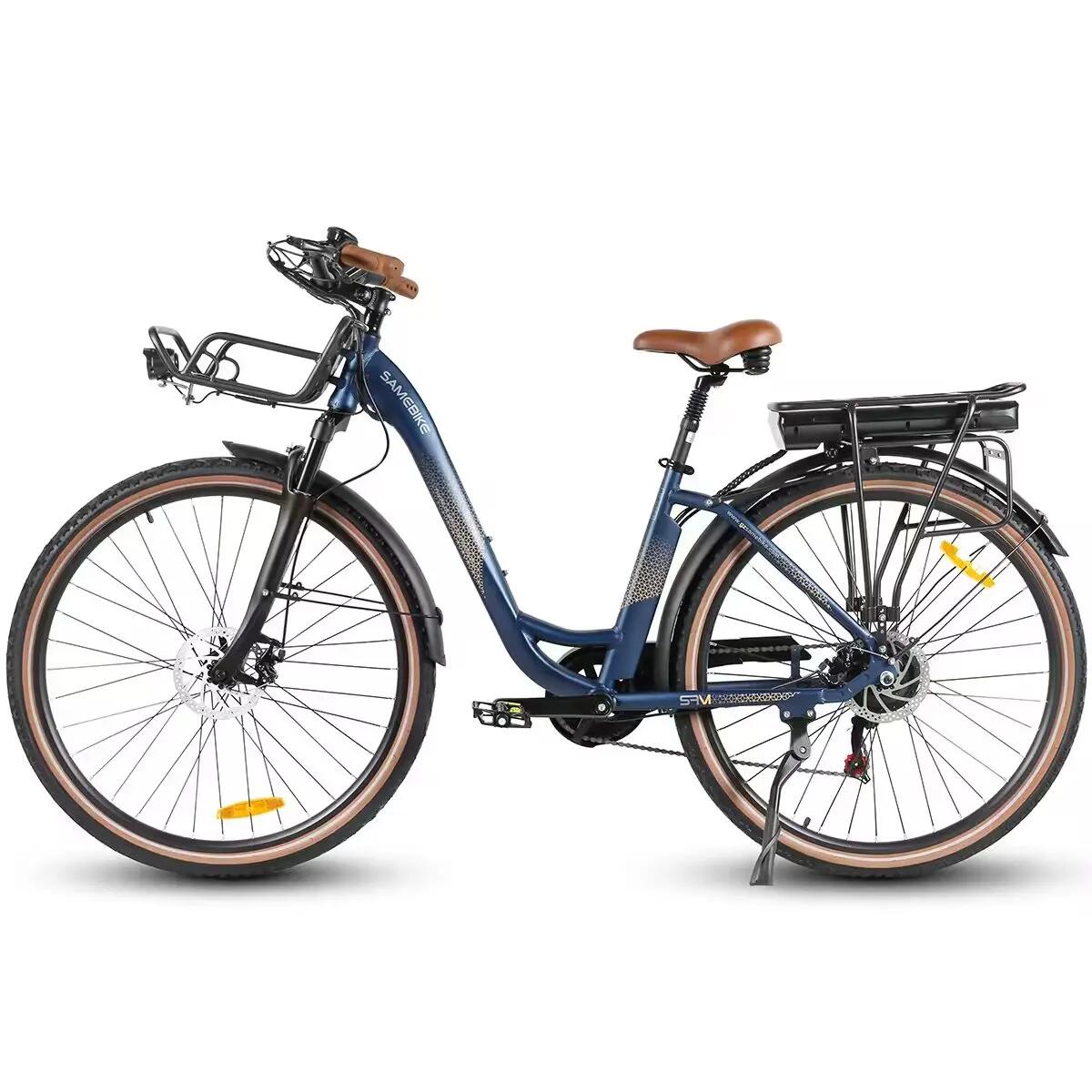 Bici Elettrica RS-A07 28" Batteria 36V 13Ah 80km Città Donna Shimano 7 Marce 2/7
