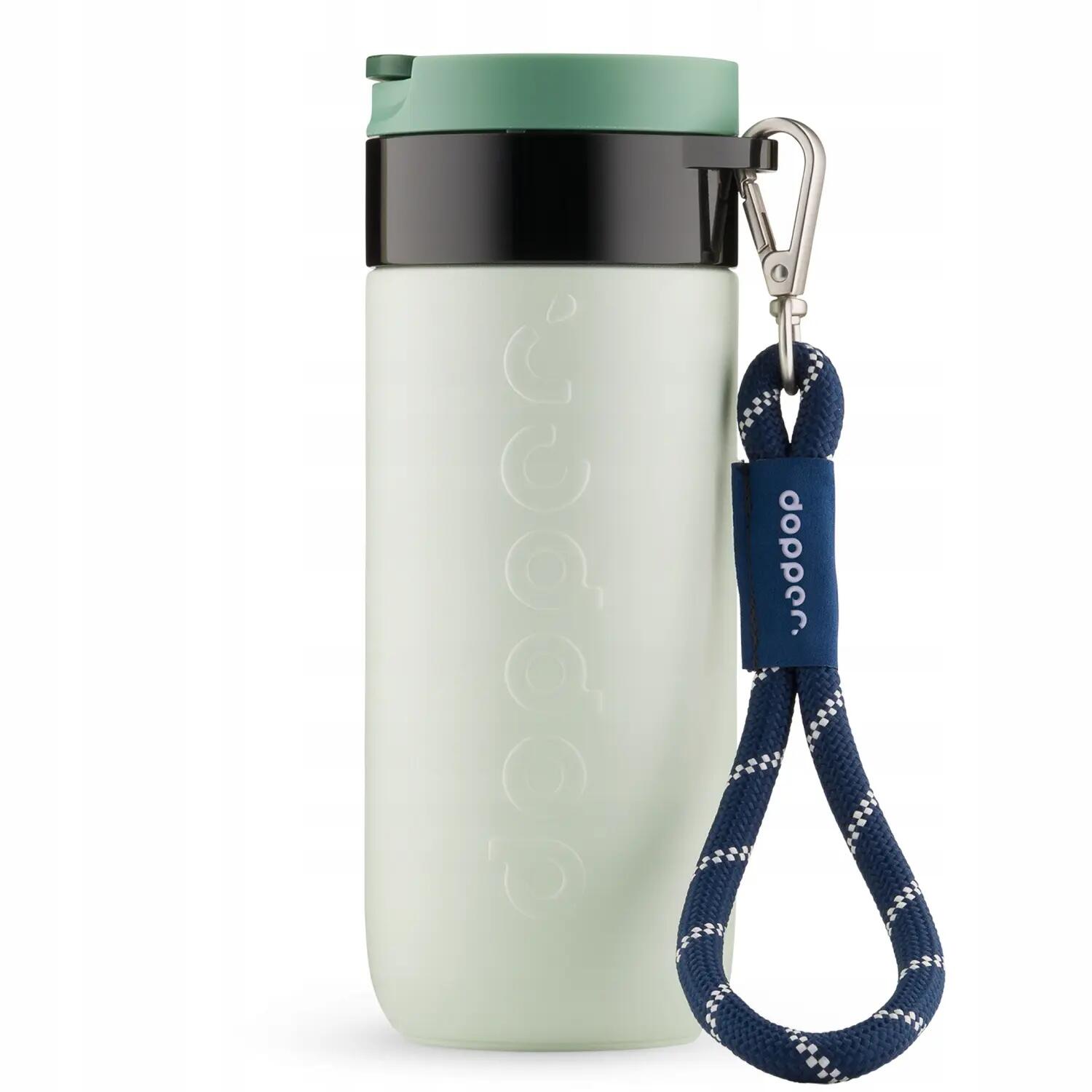 Opaska uchwyt do kubka termicznego Dopper Travel Mug czarno granatowy 4/7
