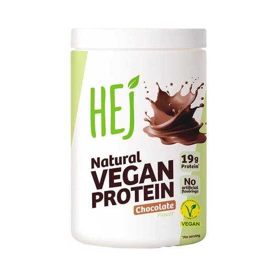 HEJ Natural Vegan Protein (300g) Chocolate - Protéines - Protéines végétaliennes