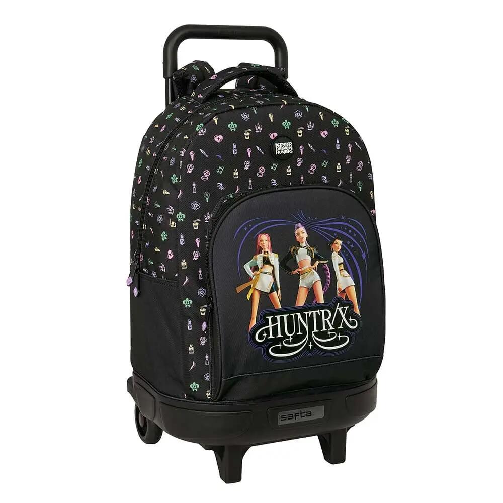 Mochila Escolar Juvenil Adaptável a Carro 29.4L K-Pop Demon Hunters Sound K-Pop 1/3