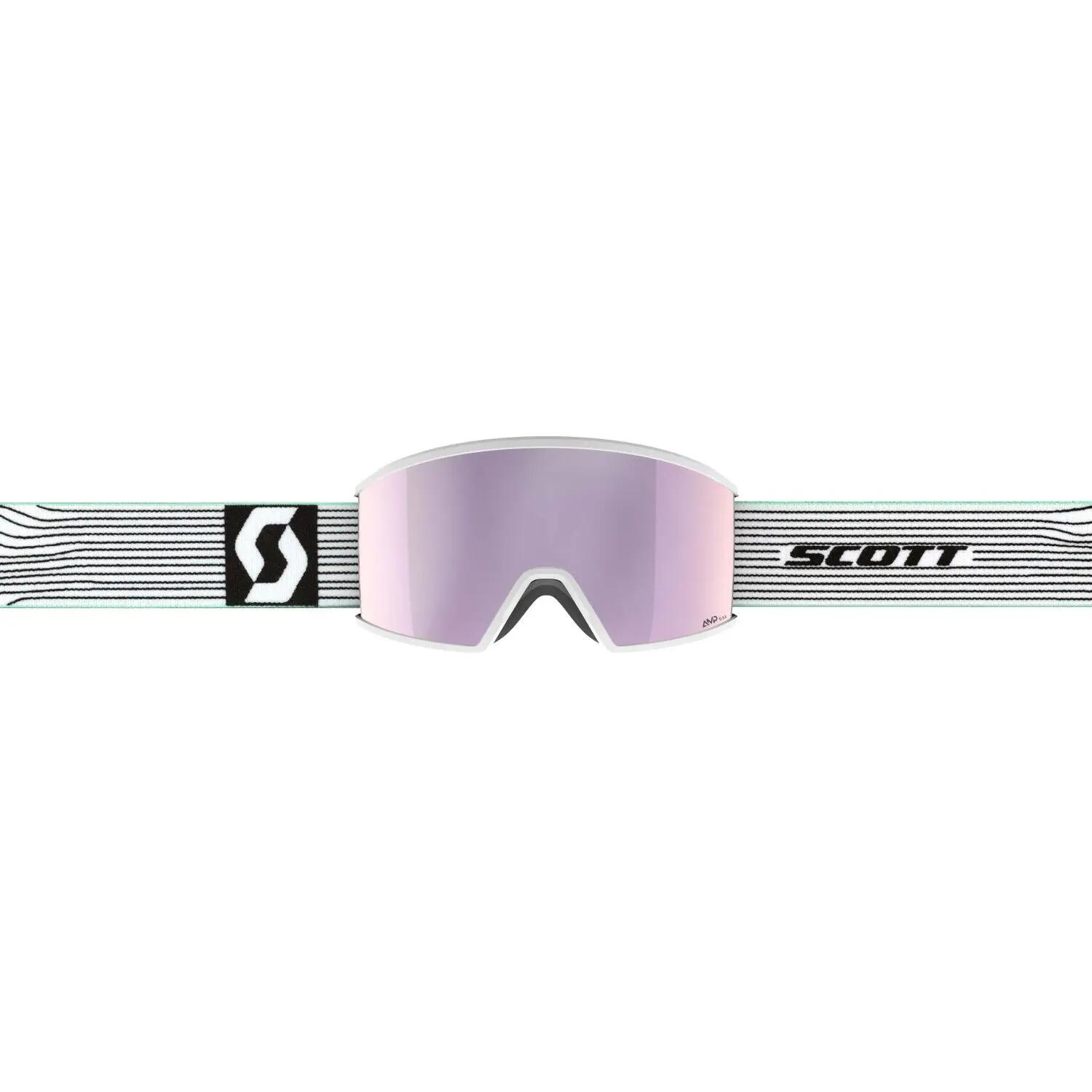 Máscara de esquí Scott AMBIT lente AMP LAV CHR S3 2/3
