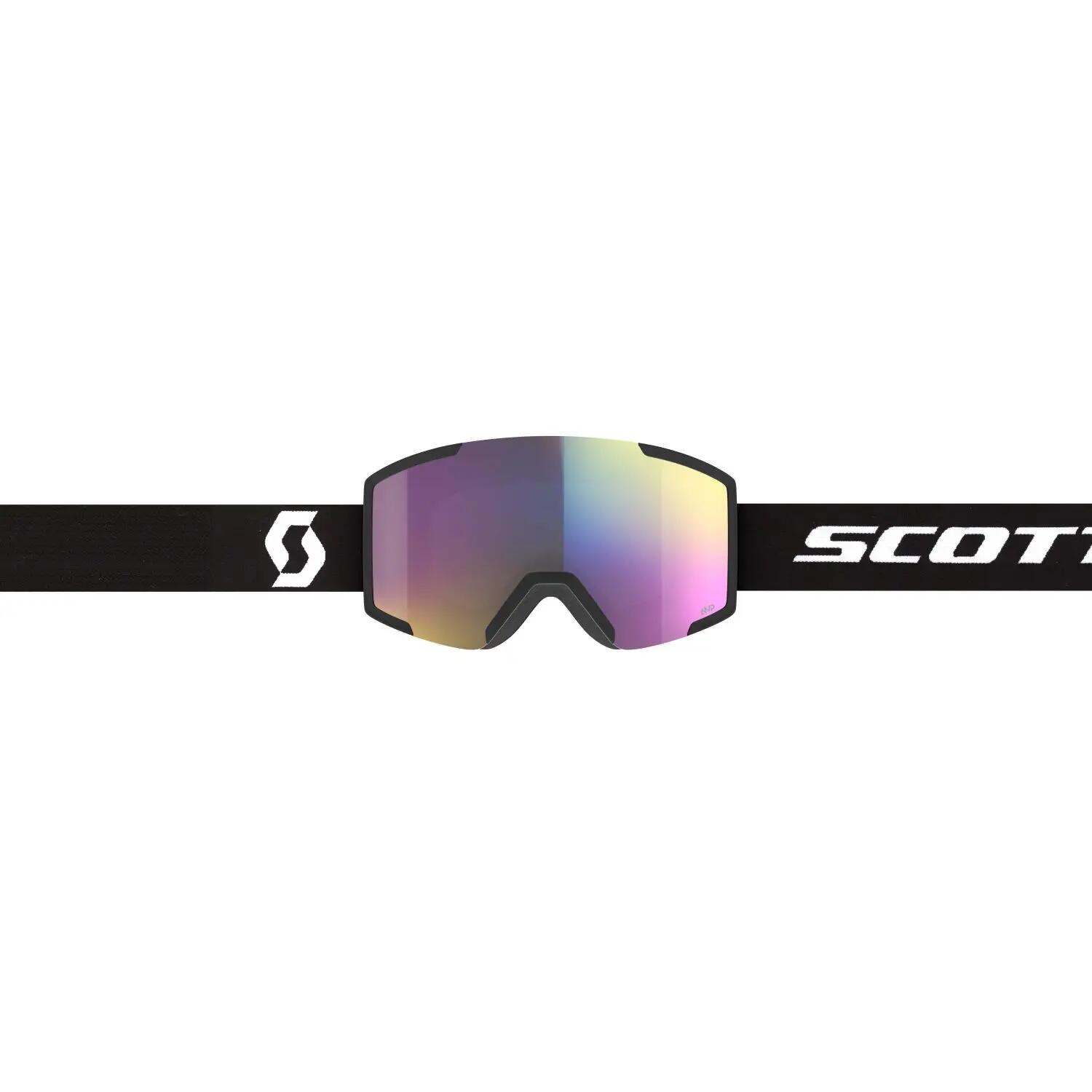 Máscara de esquí Scott SHIELD lente ILLU BLU CHR 2/3