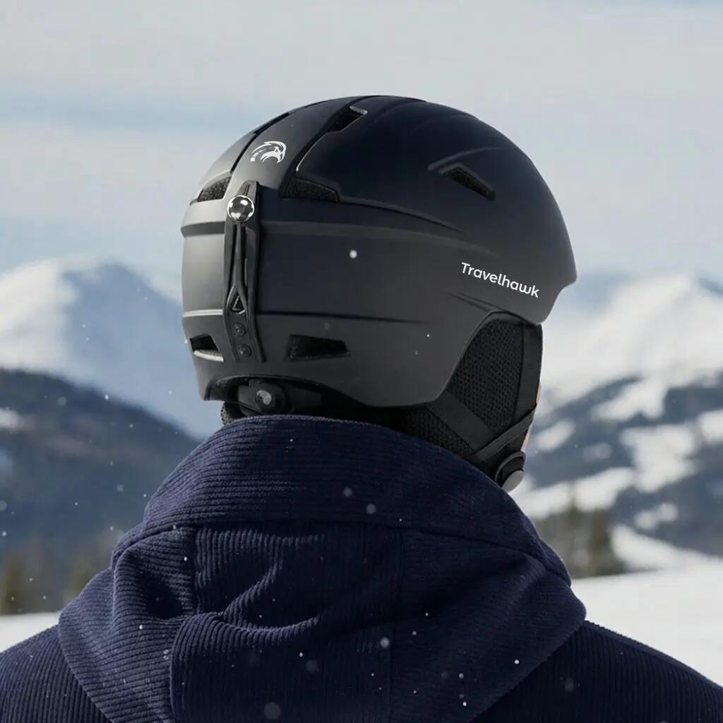 Skihelm - Unisex - Schwarz - S/M 2/6