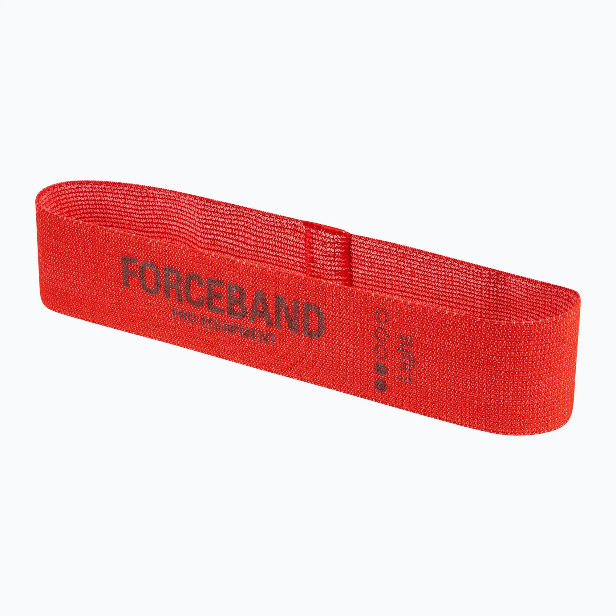 Zestaw taśm materiałowych do ćwiczeń FORCEBAND Mini Band 5 szt. + E-BOOK 4/7