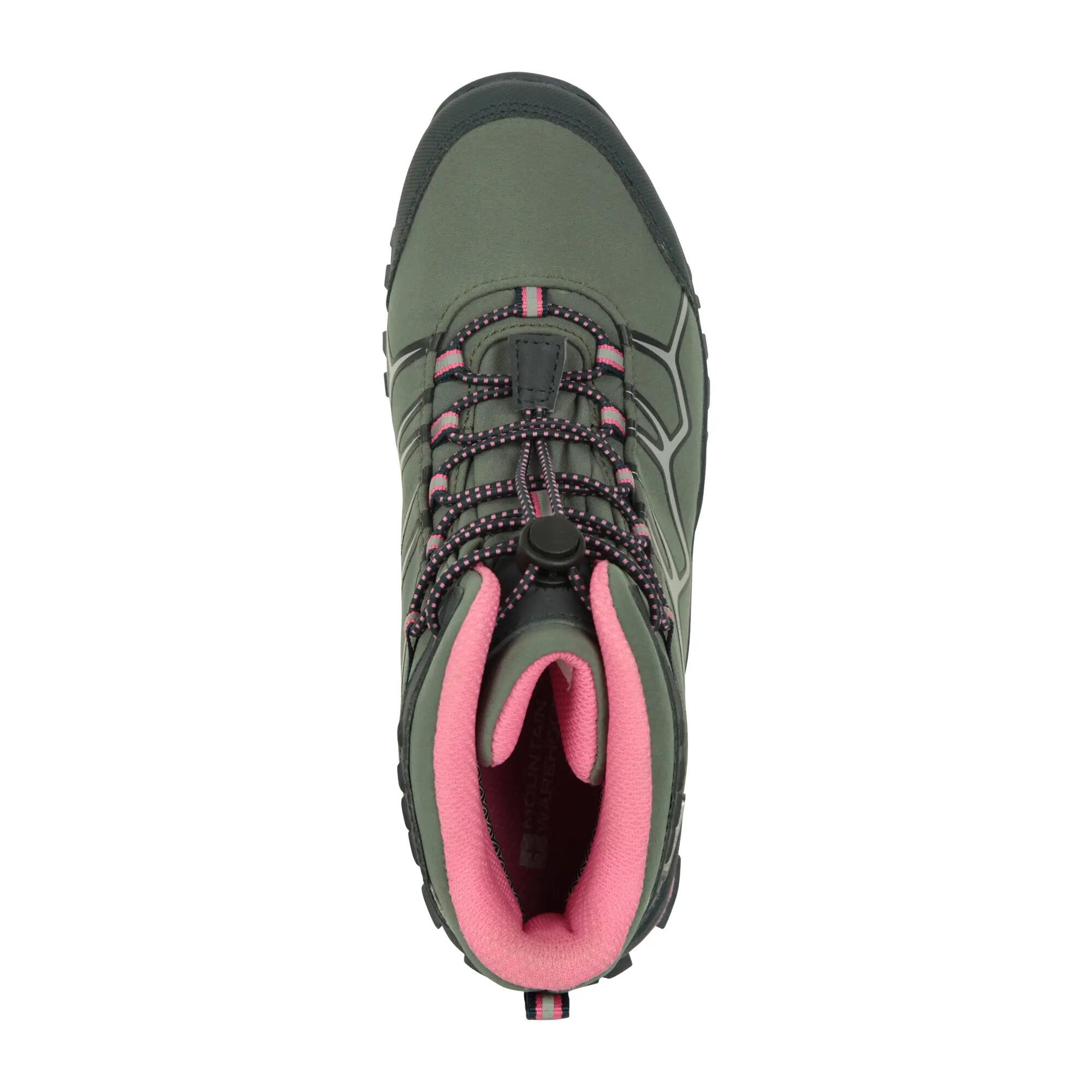 Childrens/Kids Softshell Walking Boots (Khaki) 5/6