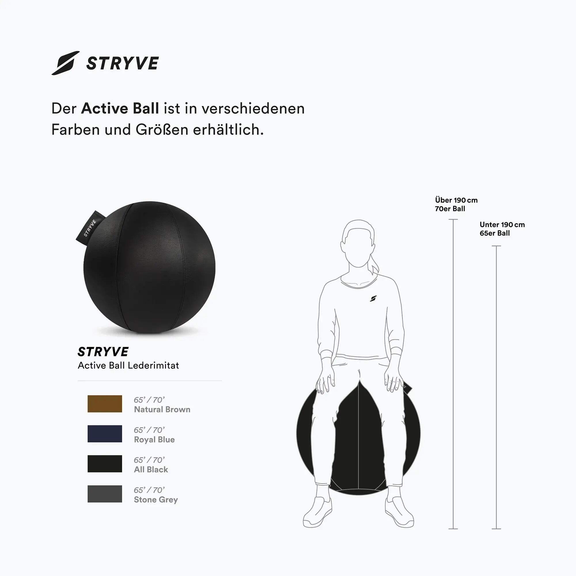 Piłka gimnastyczna STRYVE Active 70 4/7