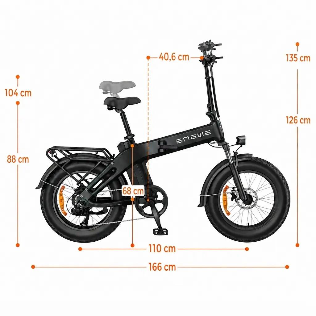 EP2 3.0 BOOST opvouwbare Ebike 648Wh - Koppelsensor  75 Nm - Fatbike 20 x 4 2/8