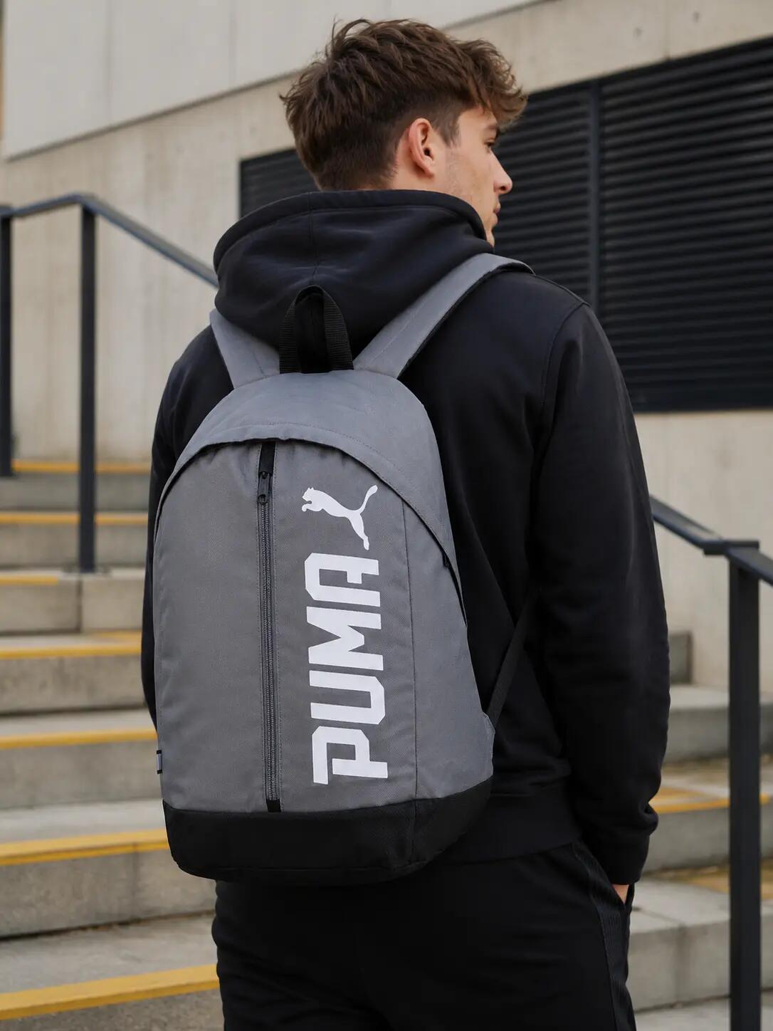 Plecak sportowy na trening wyjazd do szkoły na laptopa czerwony 21L PUMA Pioneer 3/10
