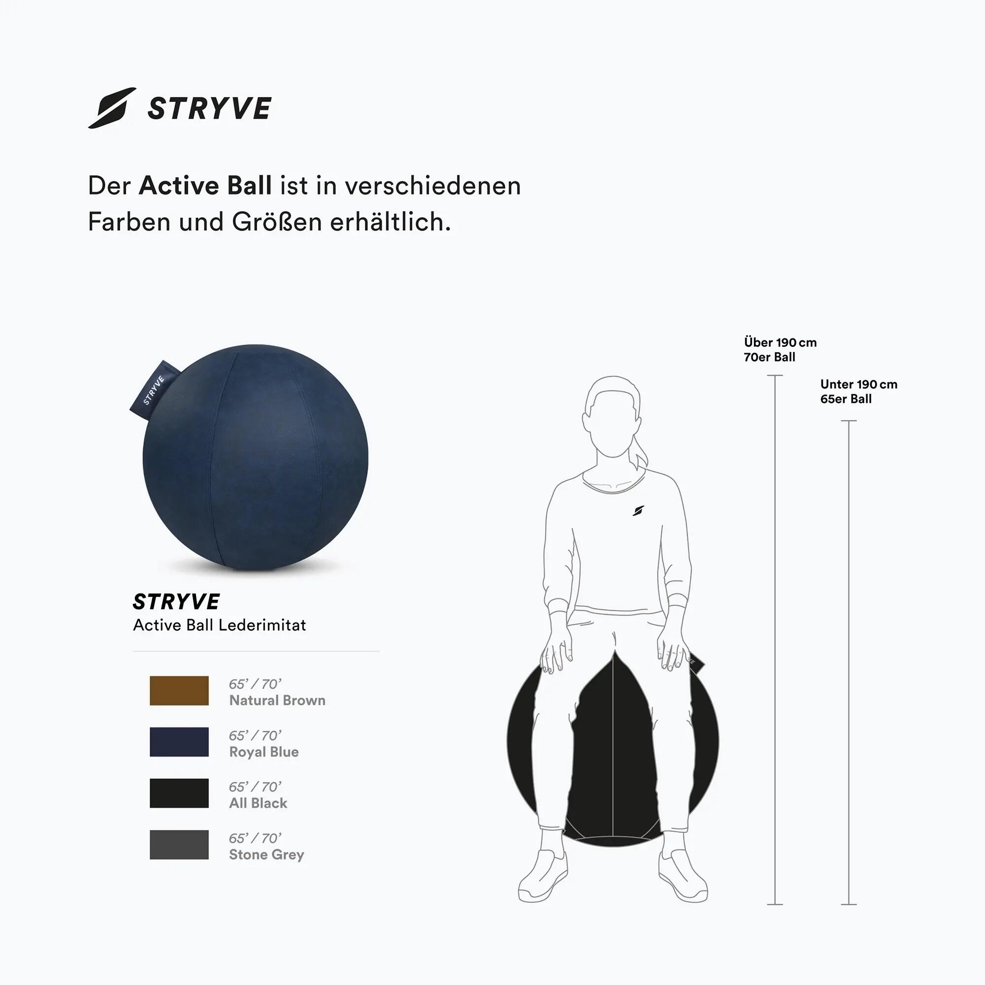Piłka gimnastyczna STRYVE Active 70 7/7