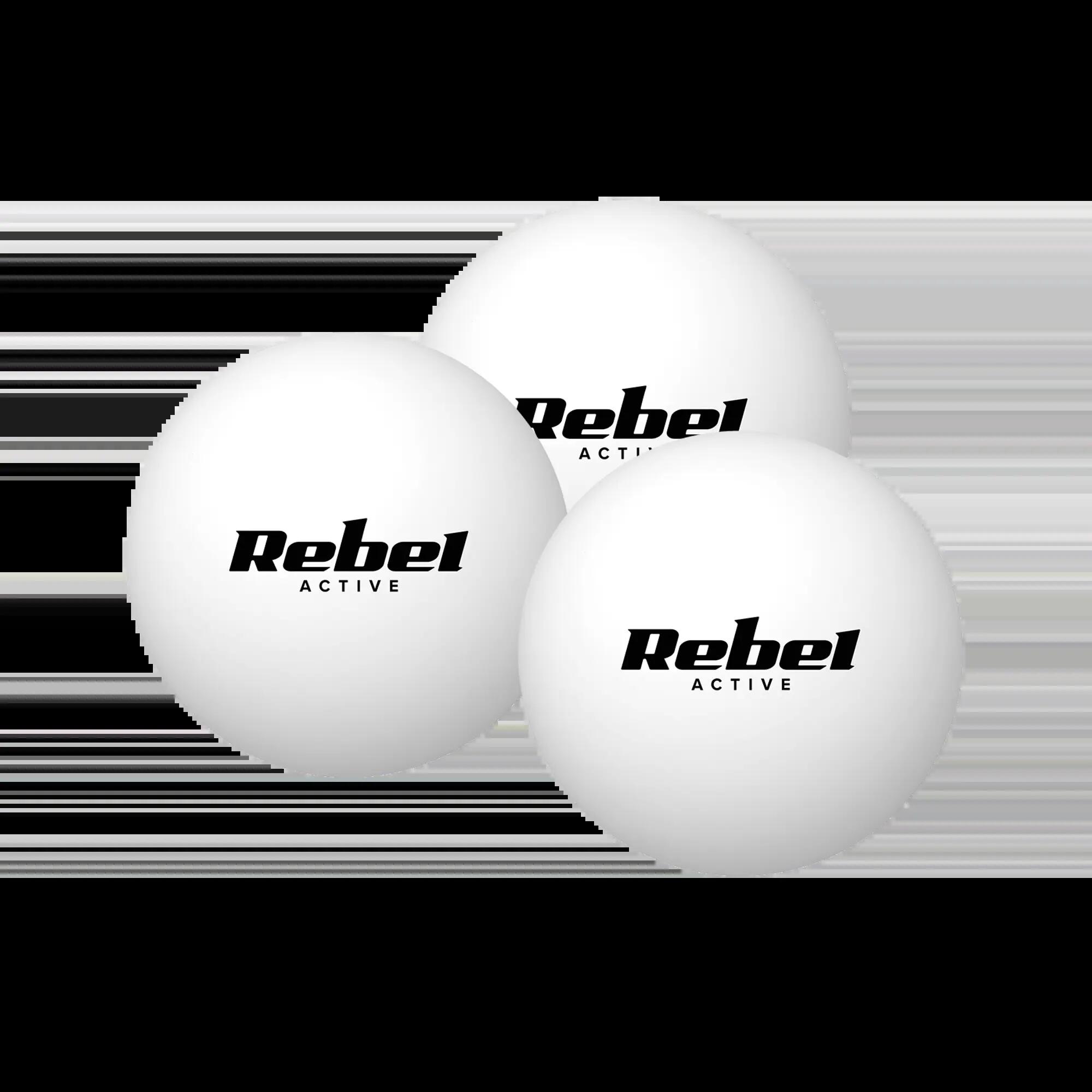 Zestaw rakietek do tenisa stołowego ping ponga z siatką REBEL ACTIVE 6/7