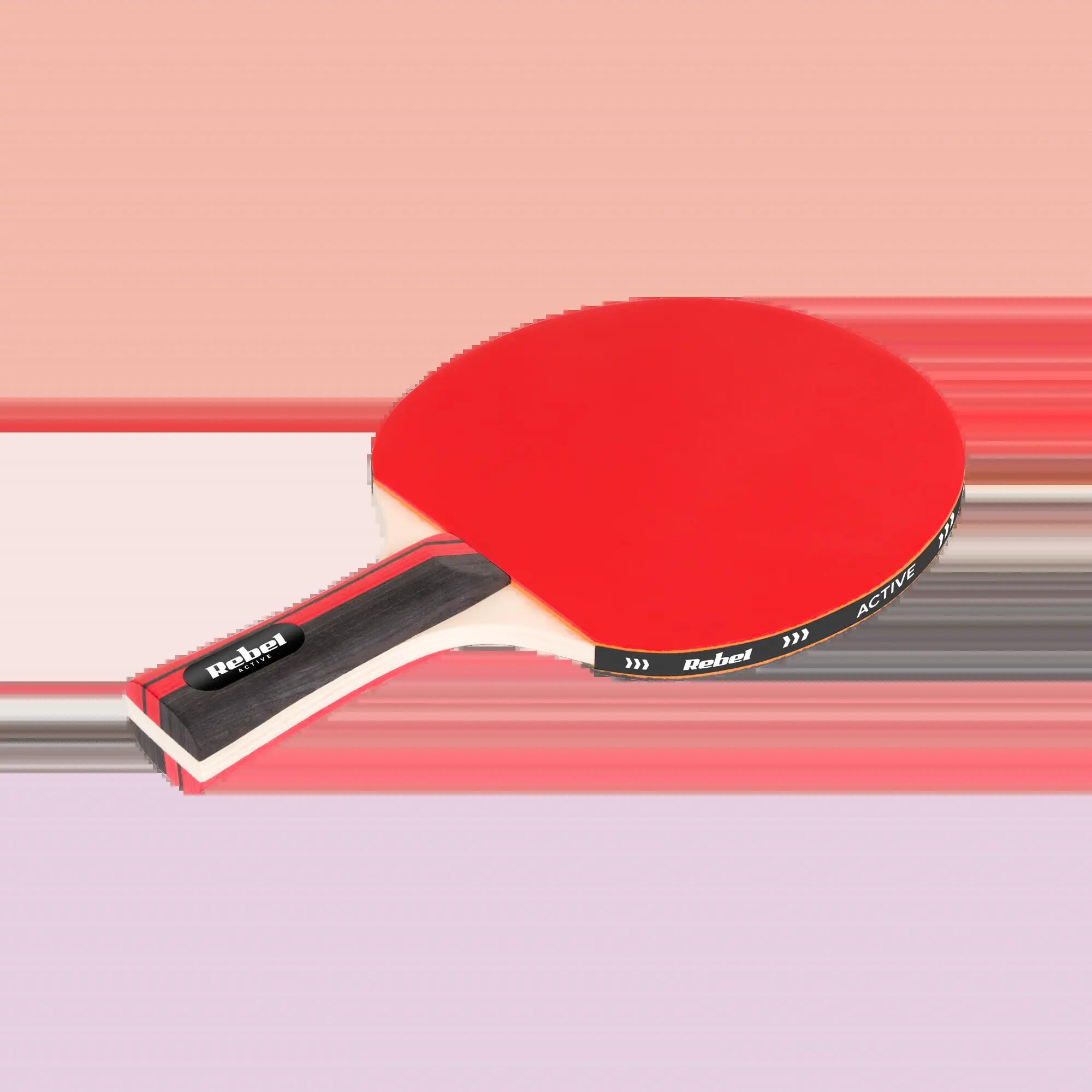 Zestaw rakietek do tenisa stołowego ping ponga z siatką REBEL ACTIVE 4/7