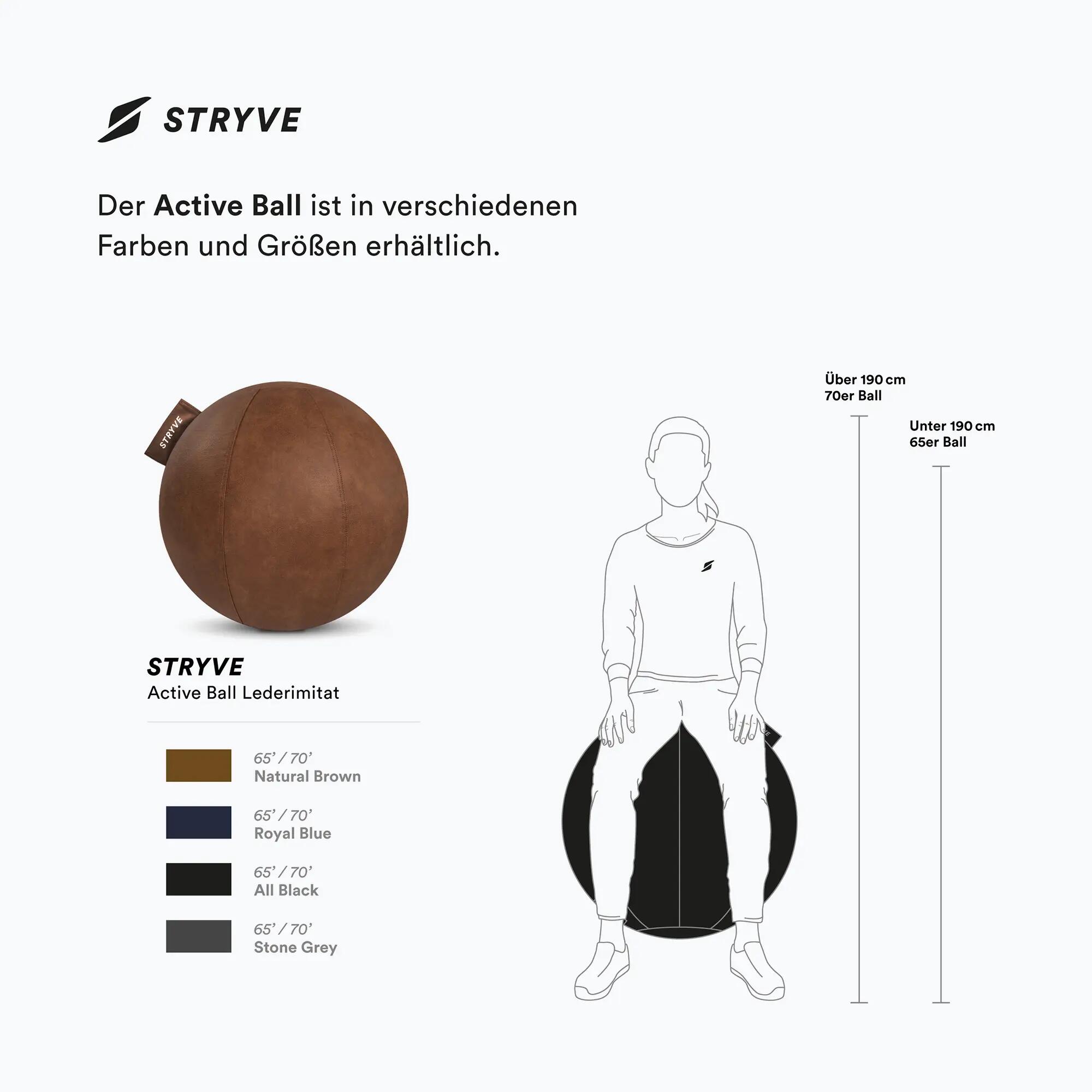 Piłka gimnastyczna STRYVE Active 70 5/7