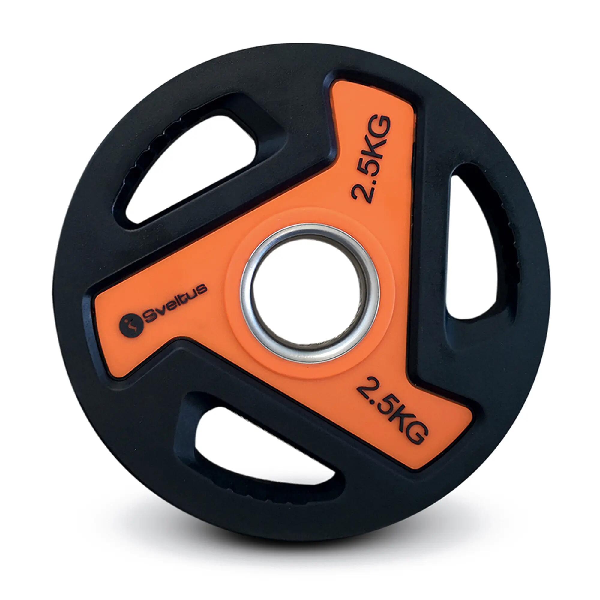 Carico olimpico Sveltus Olympic Disc con maniglie 2,5 2/2