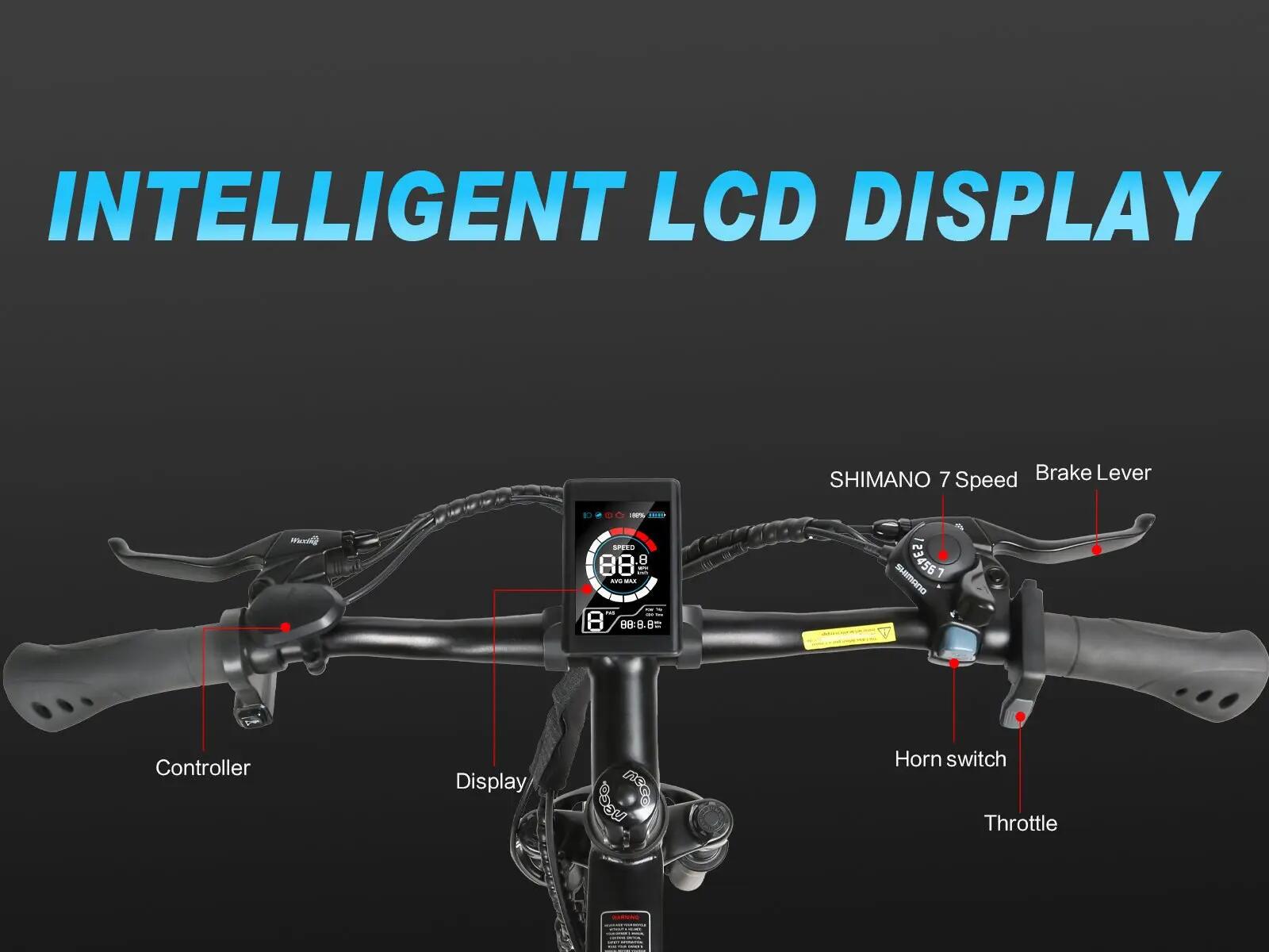 EBE2 E-Bike 24 Zoll, 250 W, 36 V 13 Ah, 70 km, Drehmomentsensor 5/7