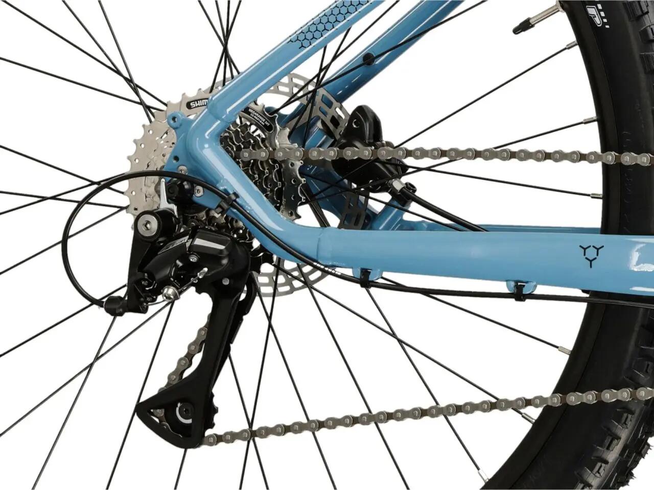 Rower górski MTB Kross Hexagon 4.0 27,5" M(17") 16 biegów niebieski połysk 7/7
