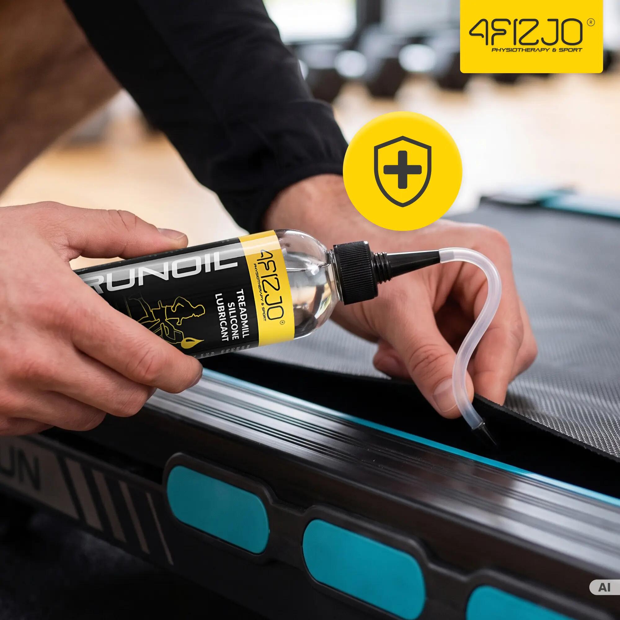 Smar silikonowy do bieżni olej do pasa RUNOIL 4FIZJO 250 ml 5/12