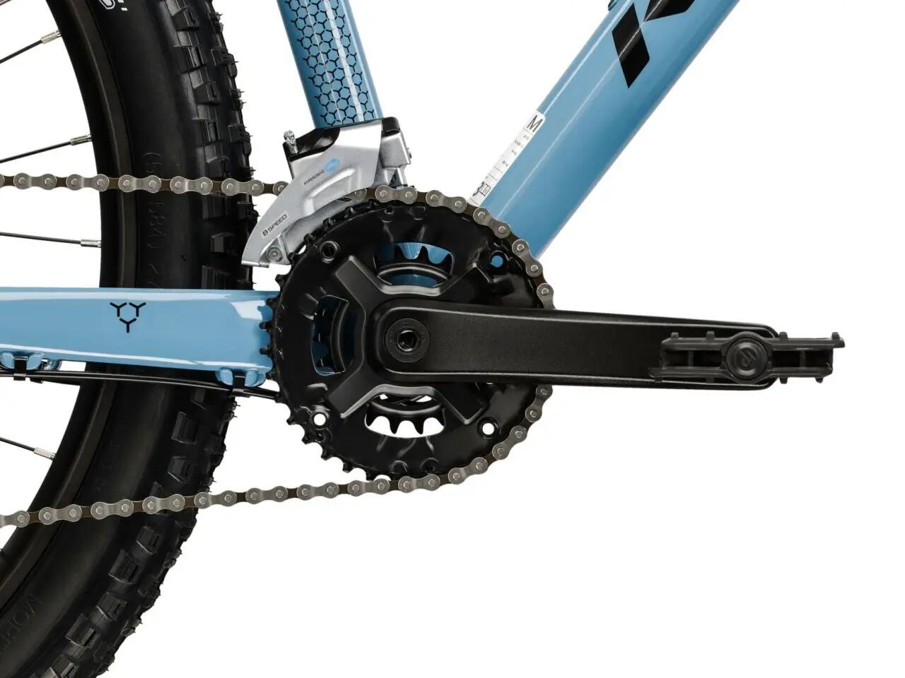 Rower górski MTB Kross Hexagon 4.0 27,5" M(17") 16 biegów niebieski połysk 6/7