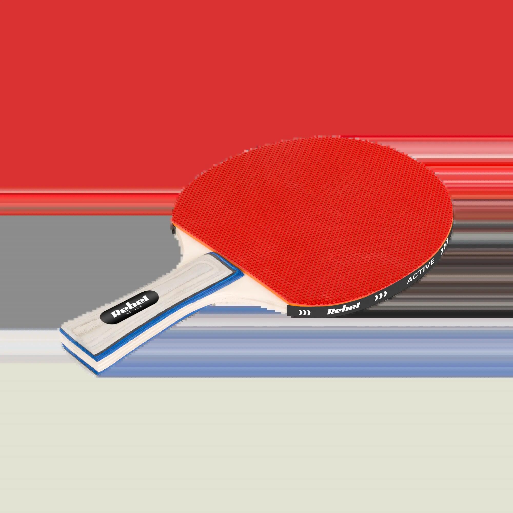 Zestaw rakietek do tenisa stołowego ping ponga Rebel rakietka piłeczki 4/7