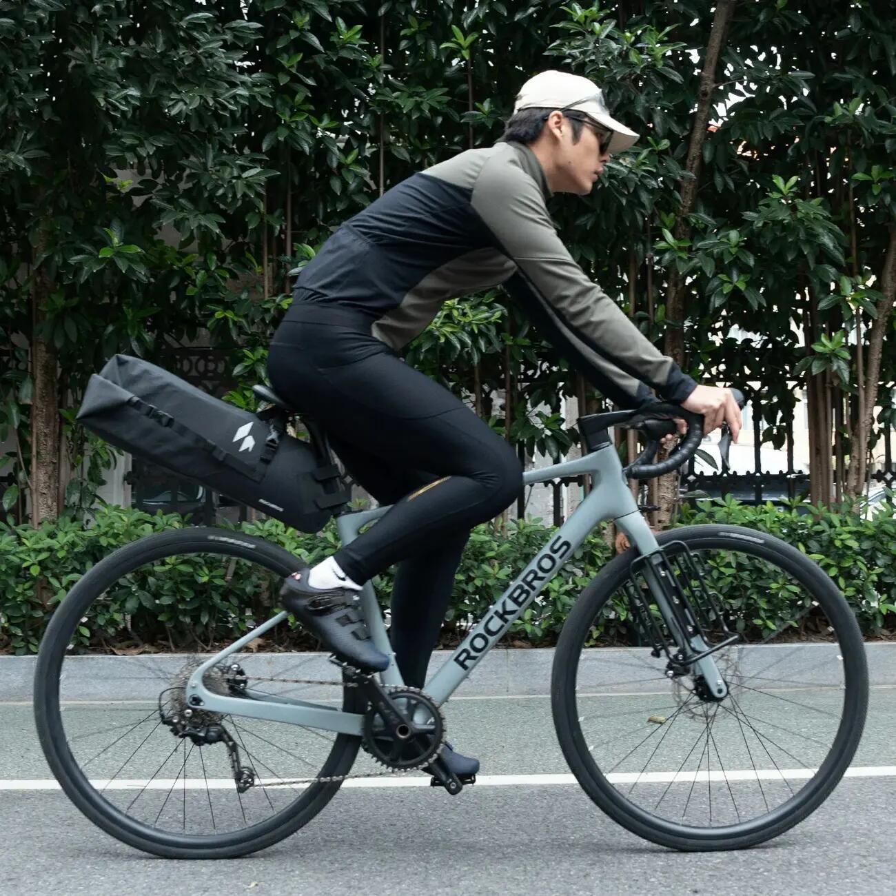 Borsa sottosella impermeabile da 13L per bicicletta 5/6