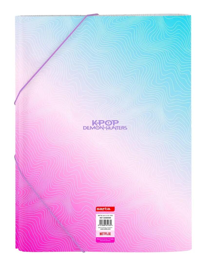 Cartella Classificatrice Folio K-Pop Demon Hunters Stationery 26 x 4 x 33,5 cm 2/2