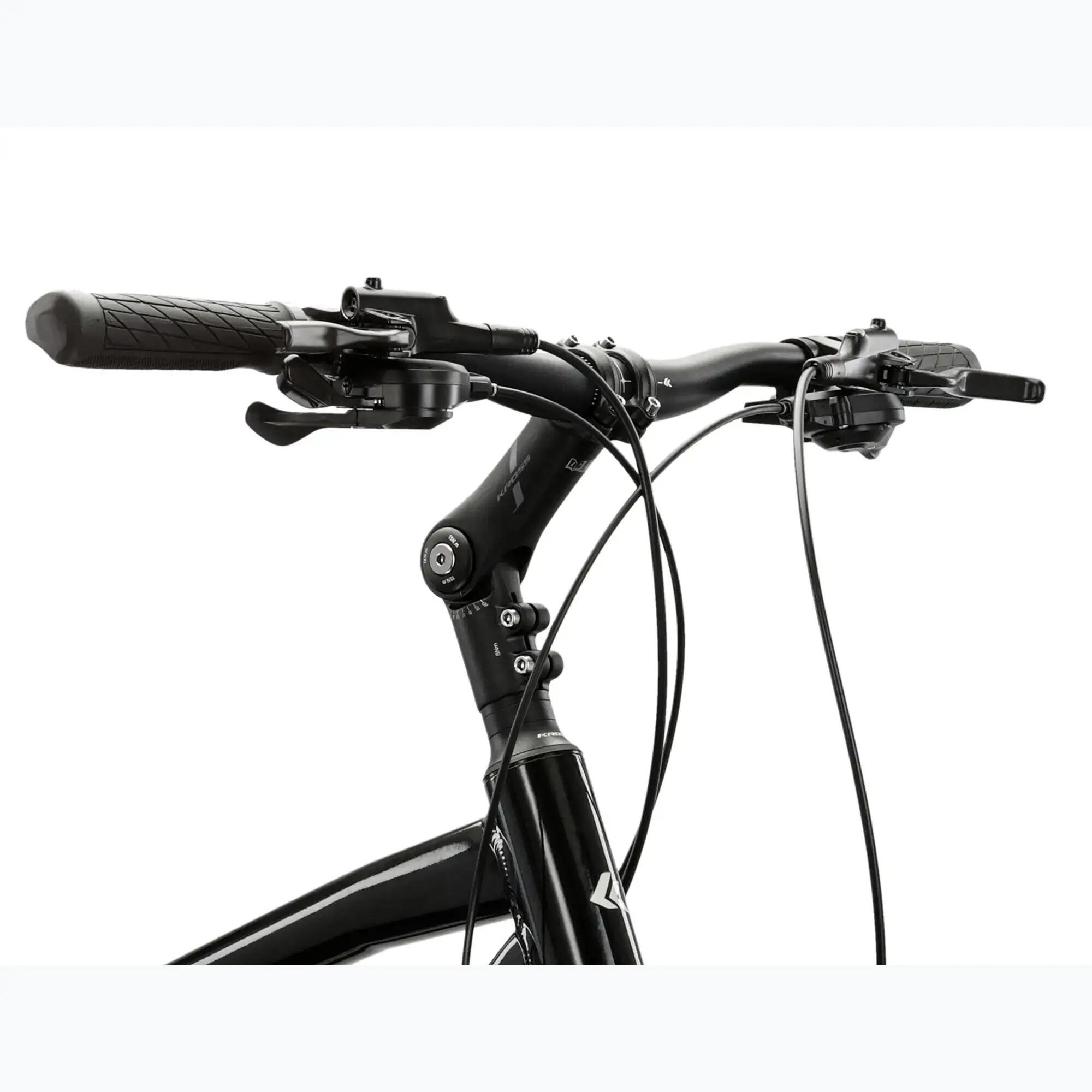 Rower trekkingowy Kross Trans 7.0 28" M(19") 20 biegów czarny/szary połysk 4/7