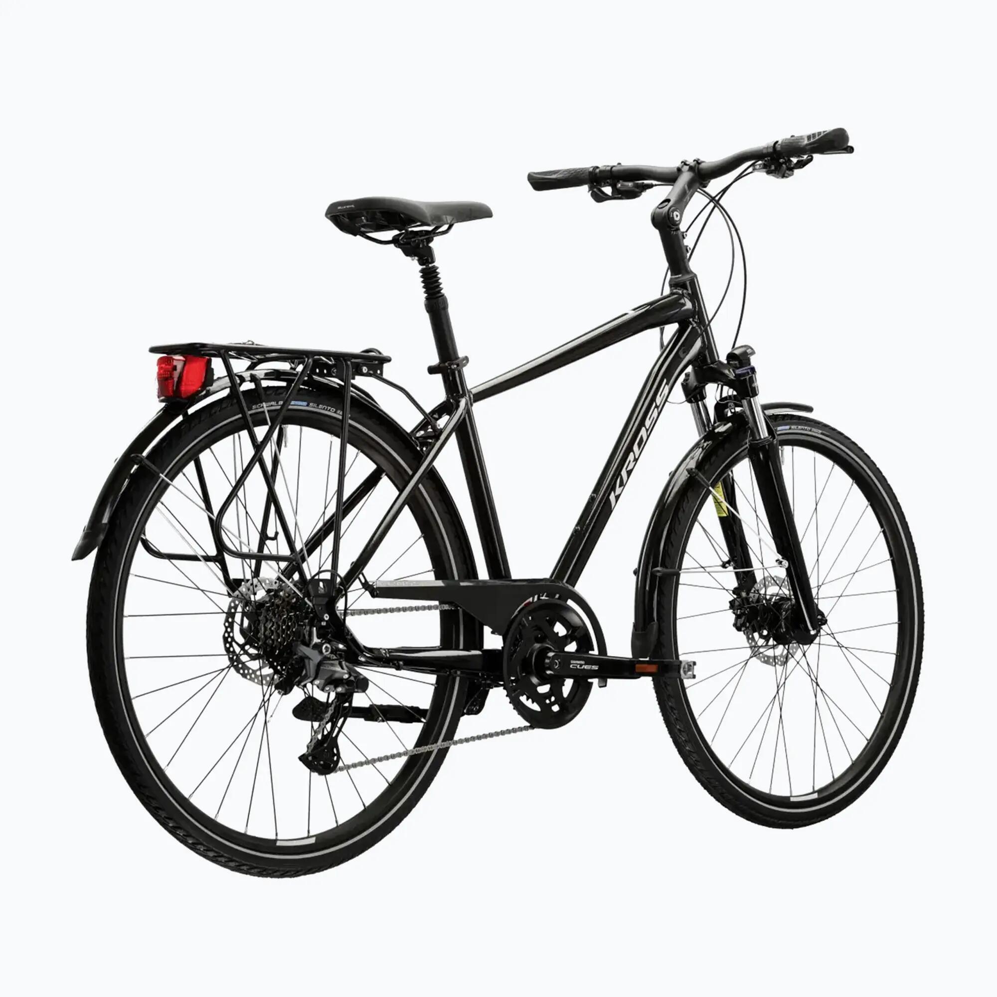 Rower trekkingowy Kross Trans 7.0 28" M(19") 20 biegów czarny/szary połysk 3/7