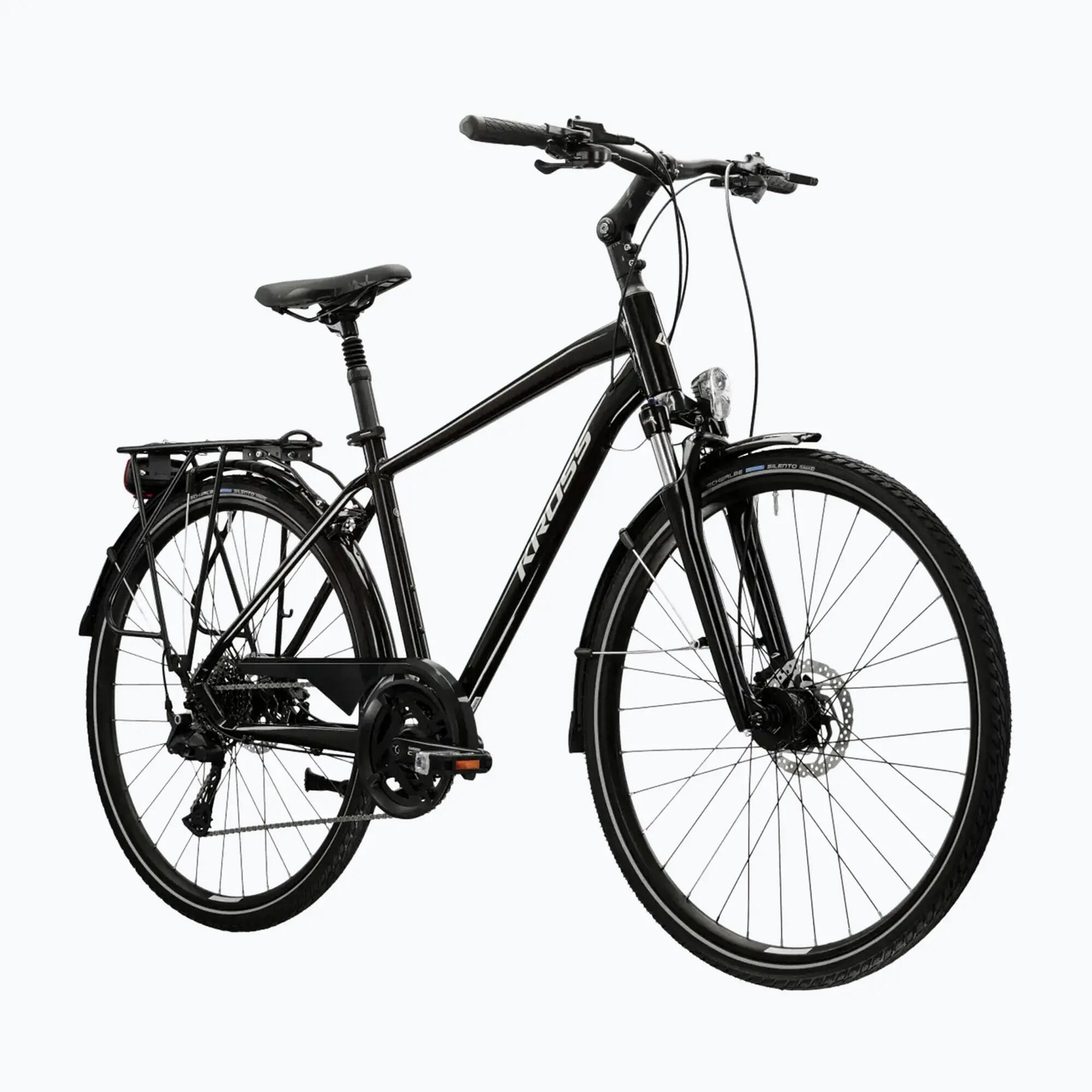 Rower trekkingowy Kross Trans 7.0 28" M(19") 20 biegów czarny/szary połysk 2/7