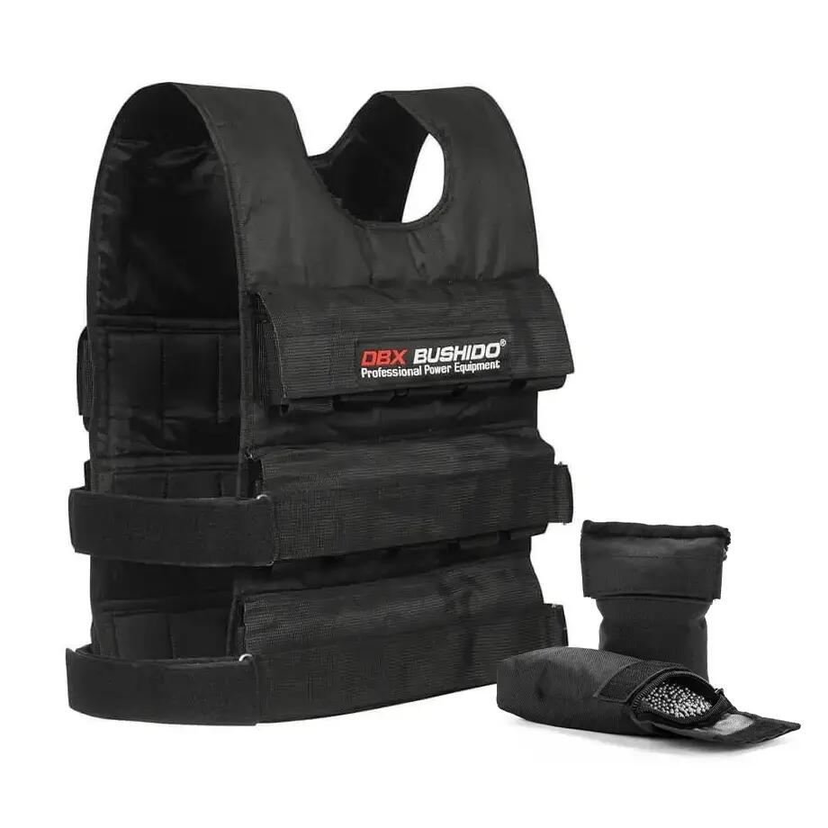 Kamizelka treningowa obciążeniowa z regulacją wagi - 30 kg - DBX Bushido 5/7