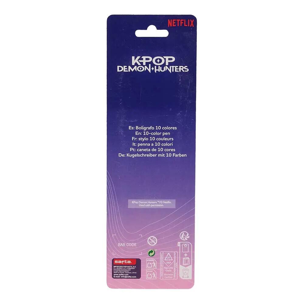 Penna Multicolore 10 Colori K-Pop Demon Hunters Stationery 7 x 22 cm 2/2