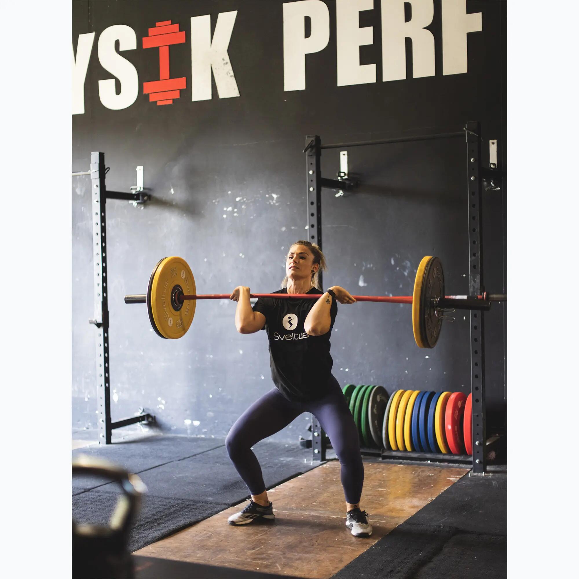 Obciążenie bumperowe olimpijskie Sveltus Training Olympic Disc 5 5/6