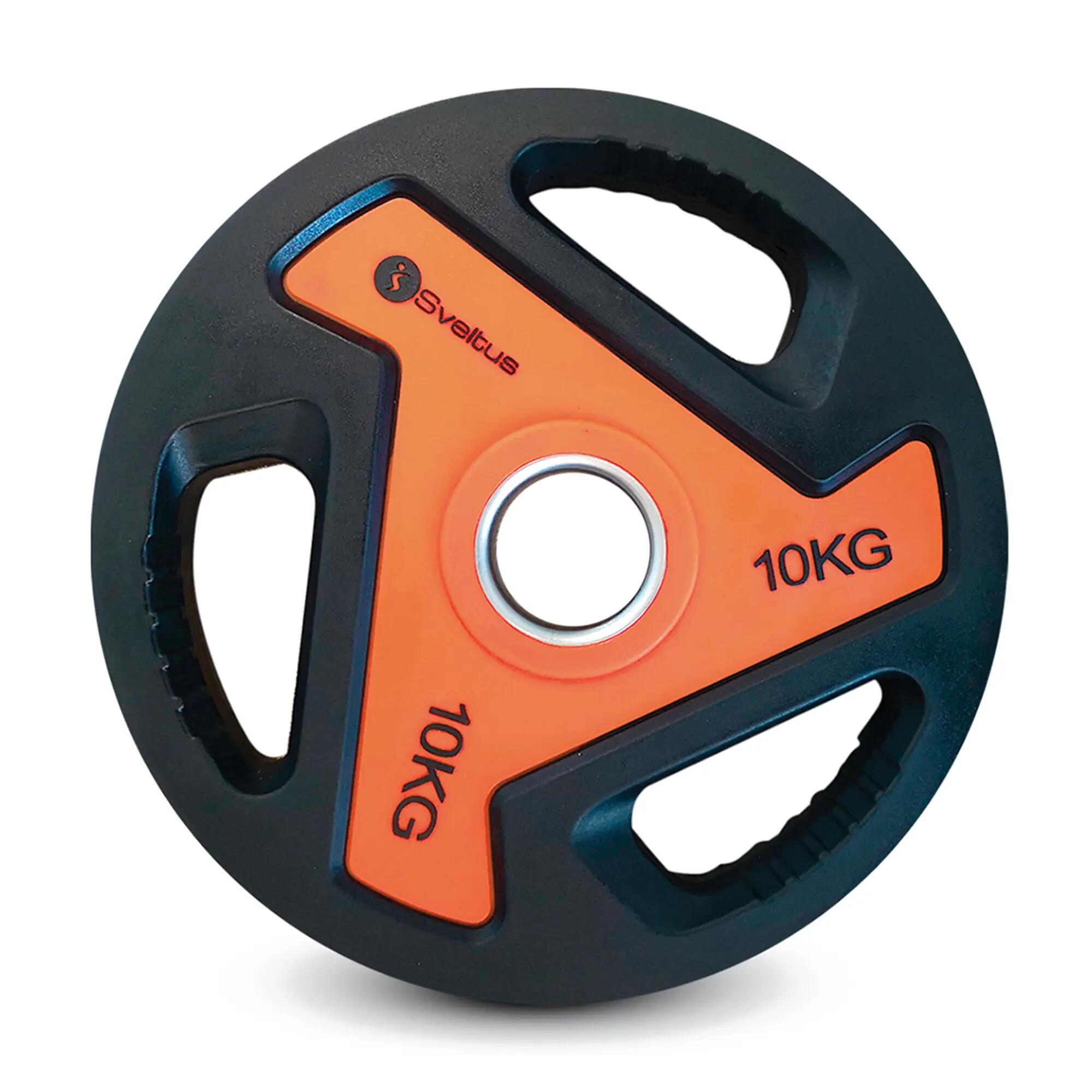Carga olímpica Sveltus Olympic Disc con asas 10 3/3