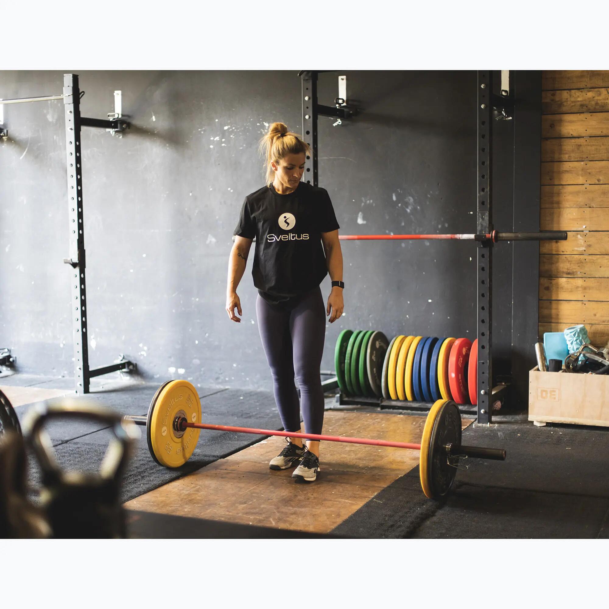 Obciążenie bumperowe olimpijskie Sveltus Training Olympic Disc 5 4/6