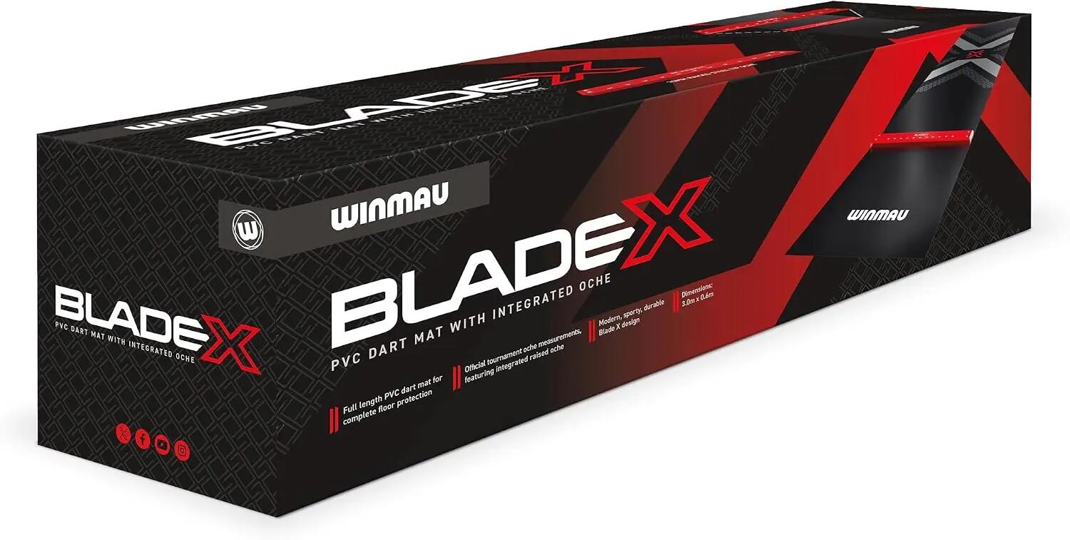 Winmau Dartmatte Blade X PVC 6/6