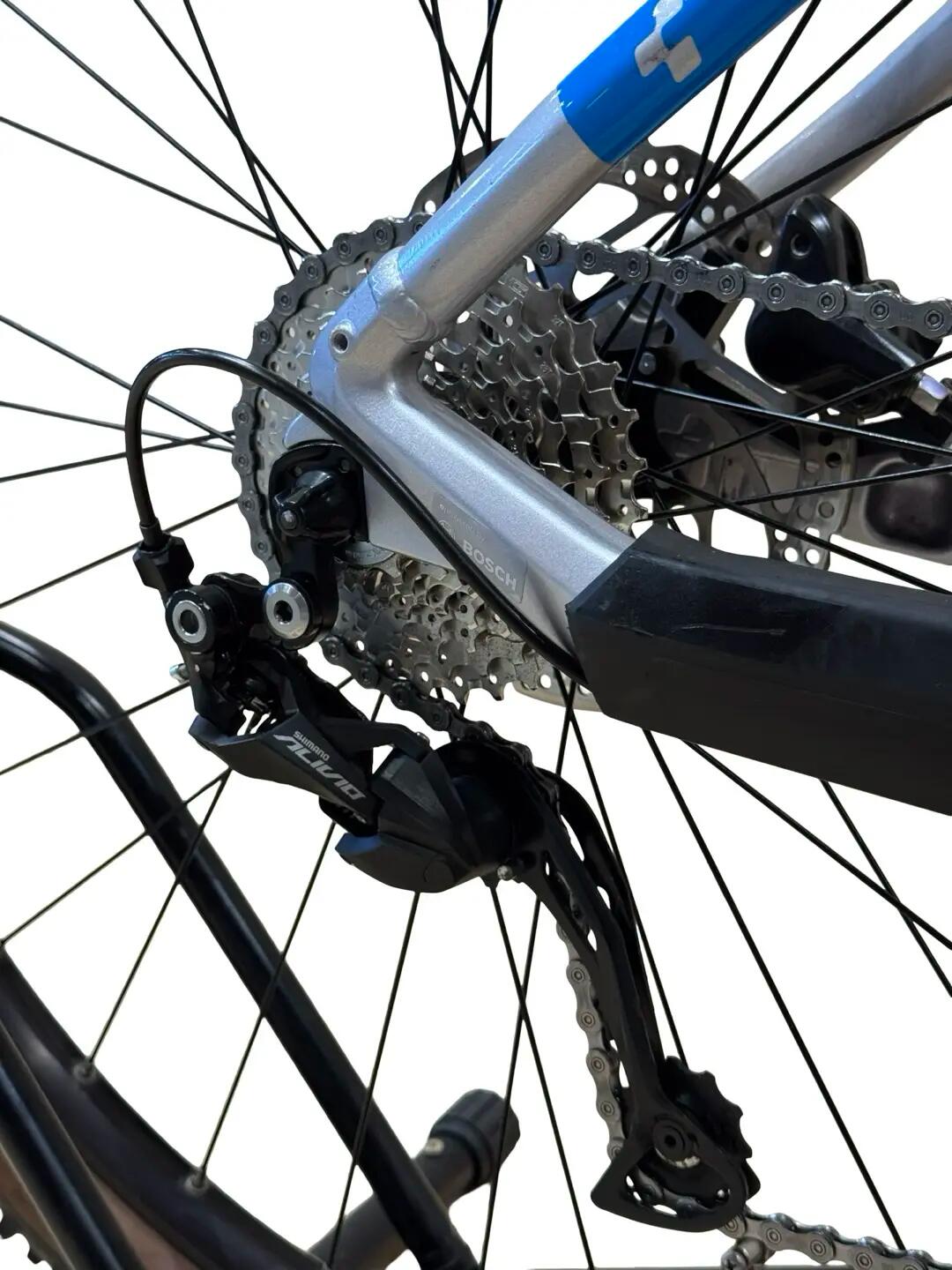 Ricondizionata-E-Mountain bike Cube Reaction Hybrid Performance-Stato eccellente 11/12