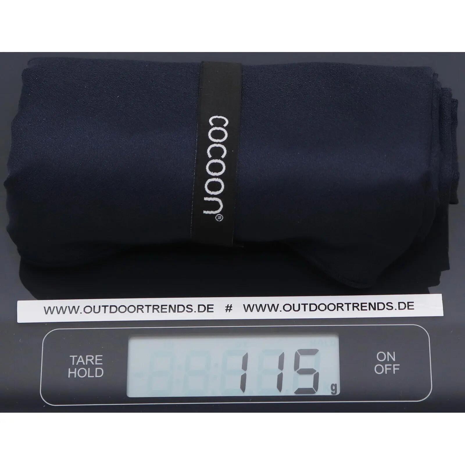 Ręcznik szybkoschnący Cocoon Microfiber Towel Hyperlight XL - lagoon blue 7/7